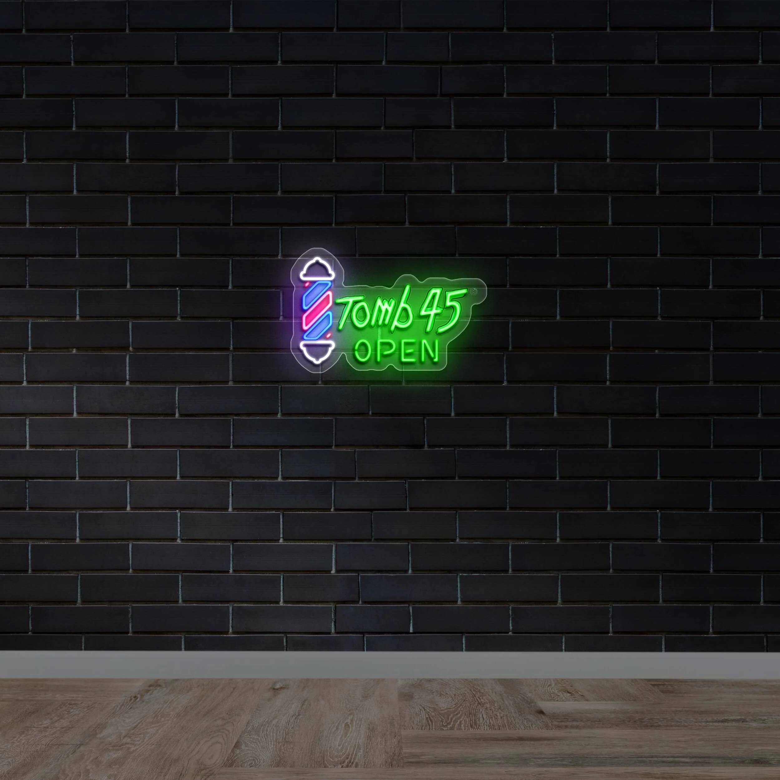 Tomb 45 Open - Premium Neon Artwork