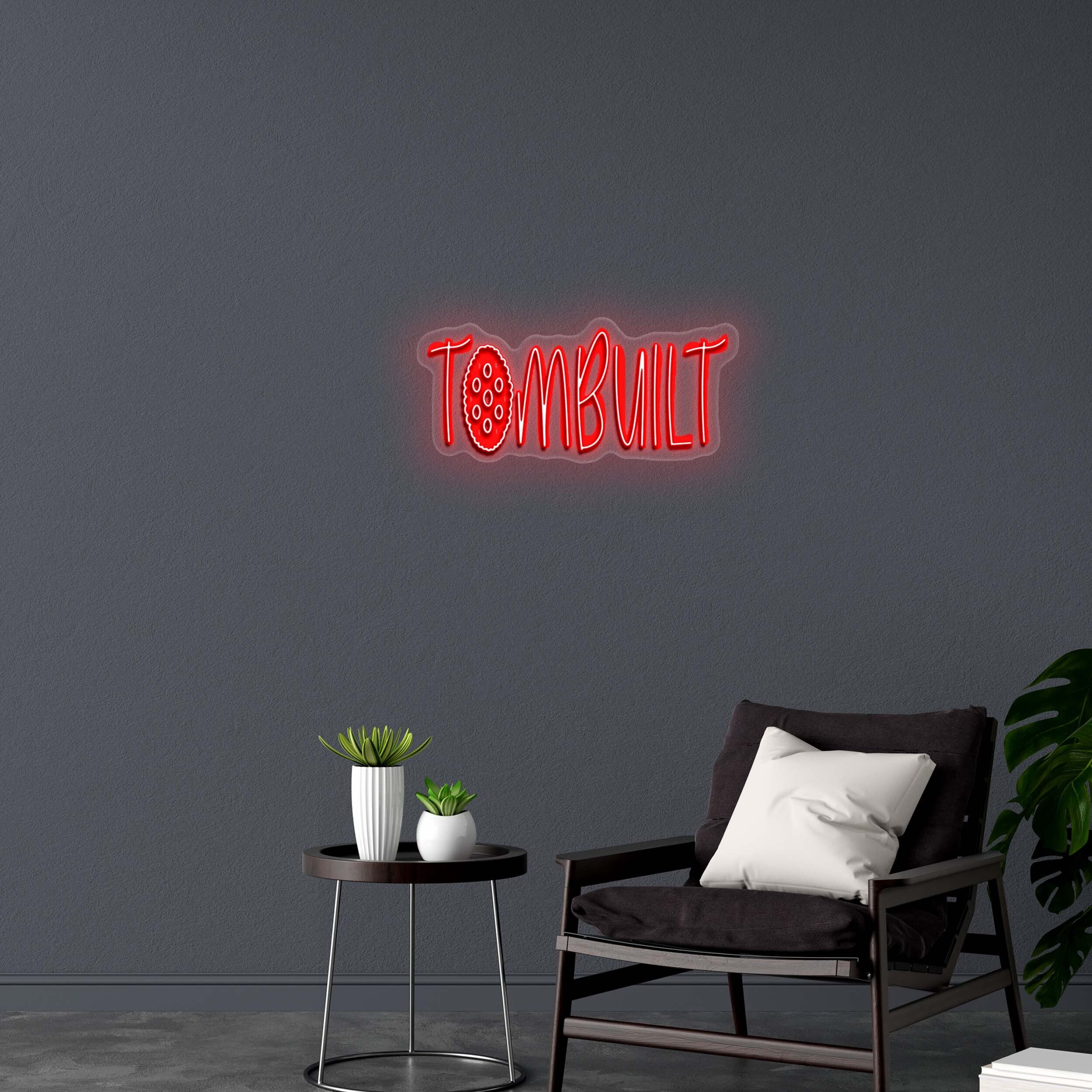 TOMBUILT - Premium Neon Artwork