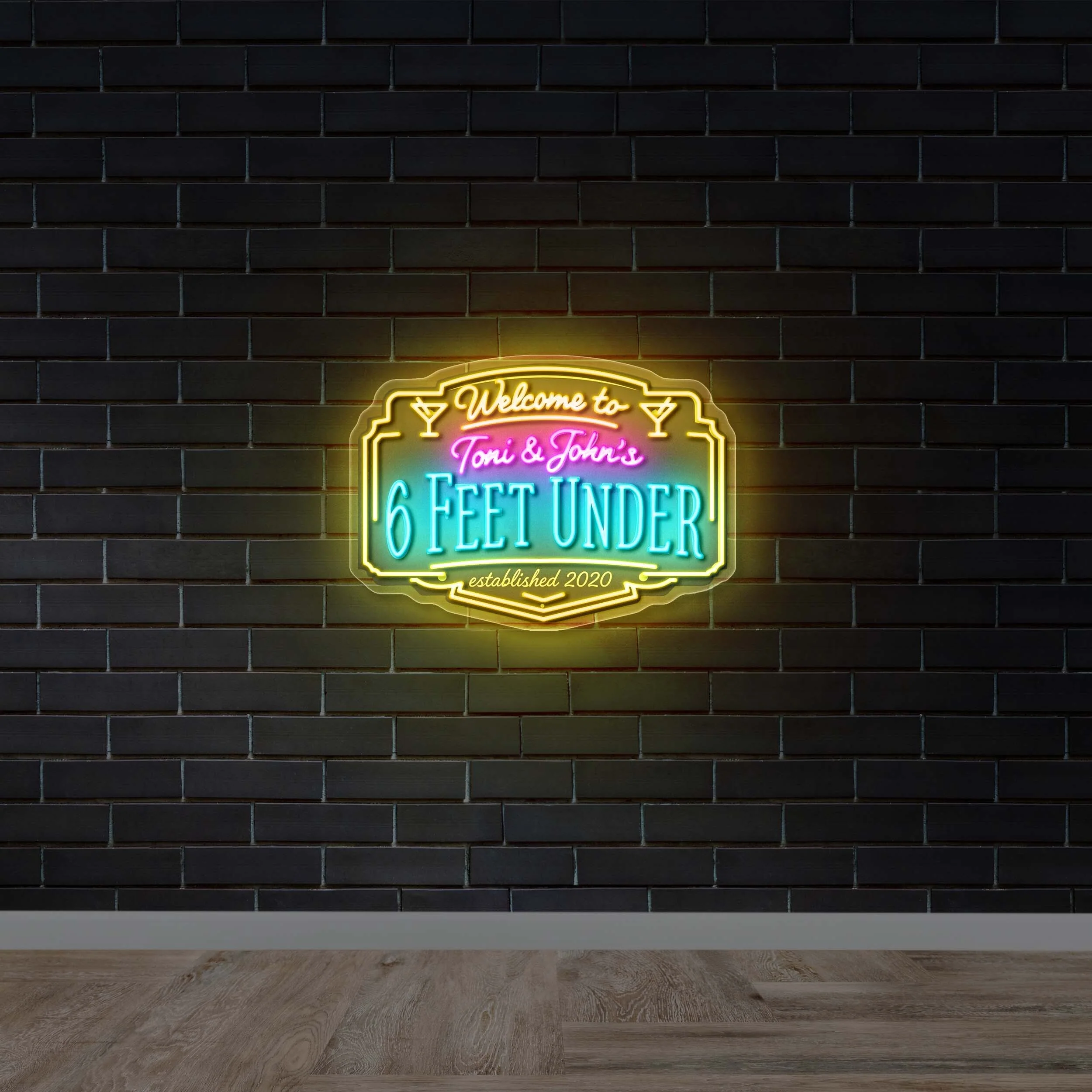 Toni and John’s - Premium Neon Artwork