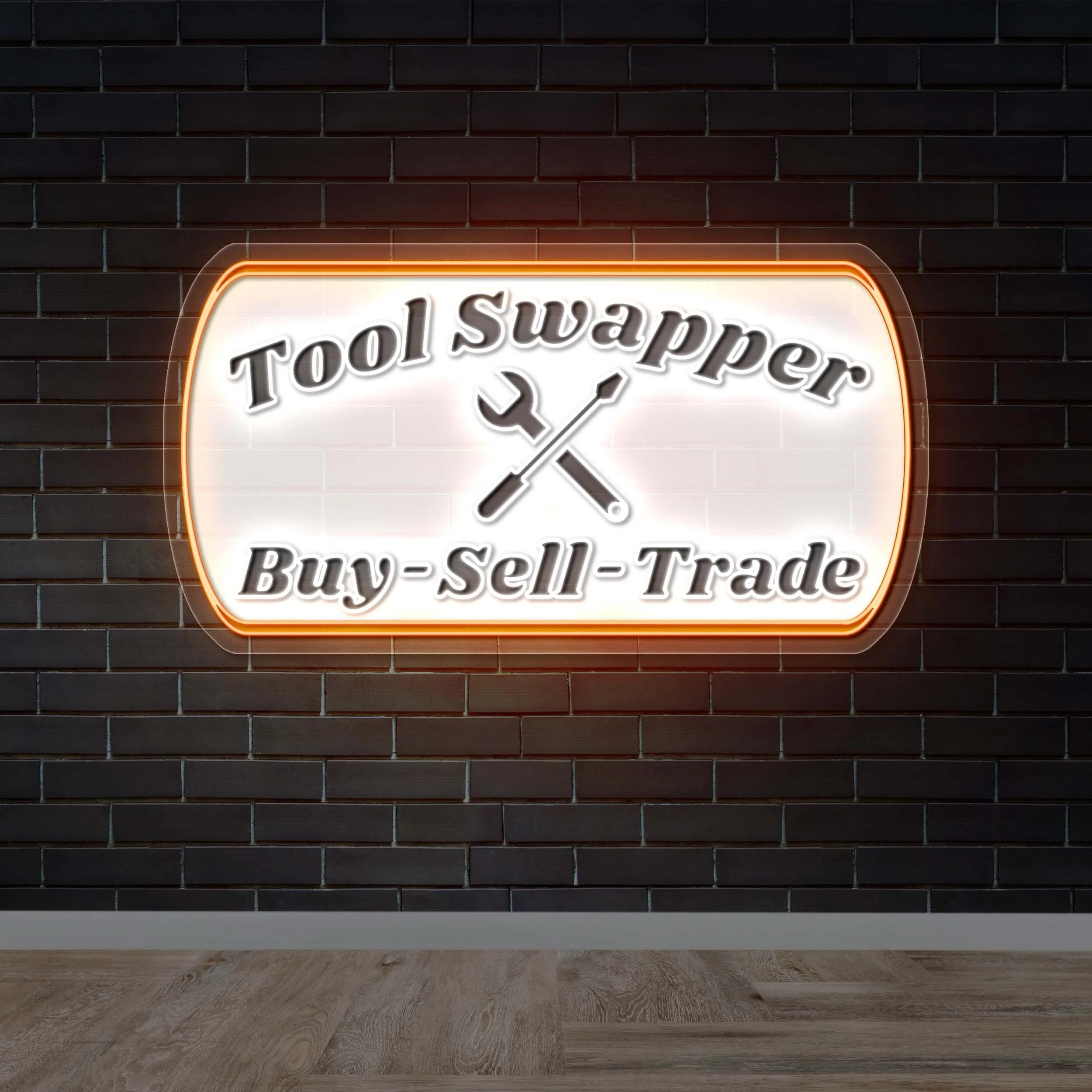 Tool Swapper - Premium Neon Artwork
