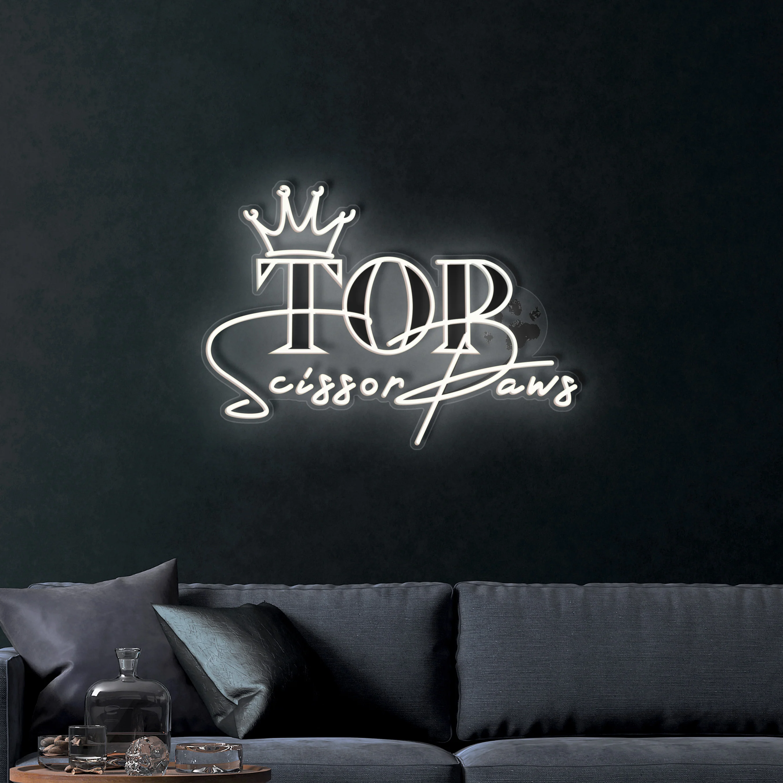 TOP Scissor Claws – Premium Neon Artwork