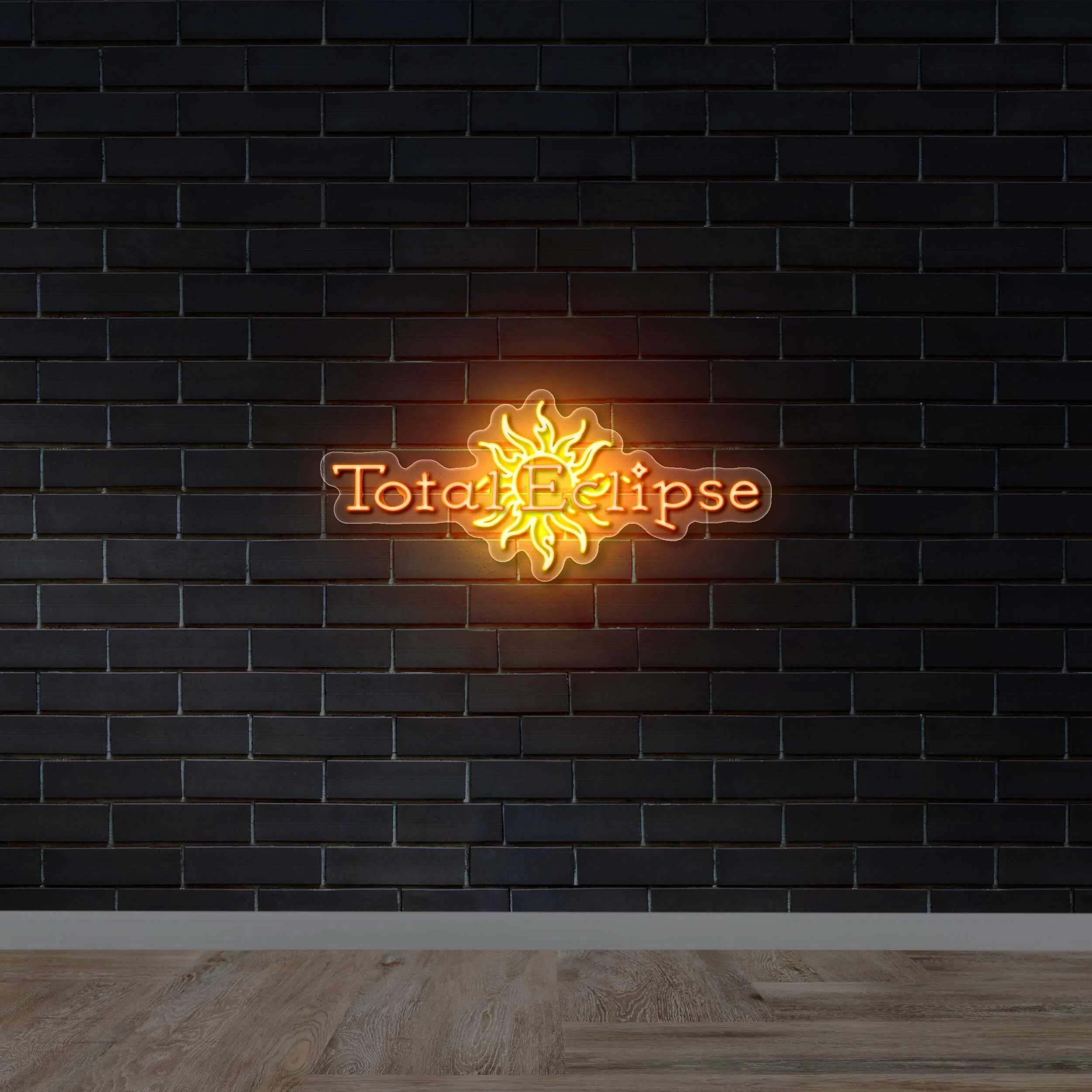 Total Eclipse - Premium Neon Artwork