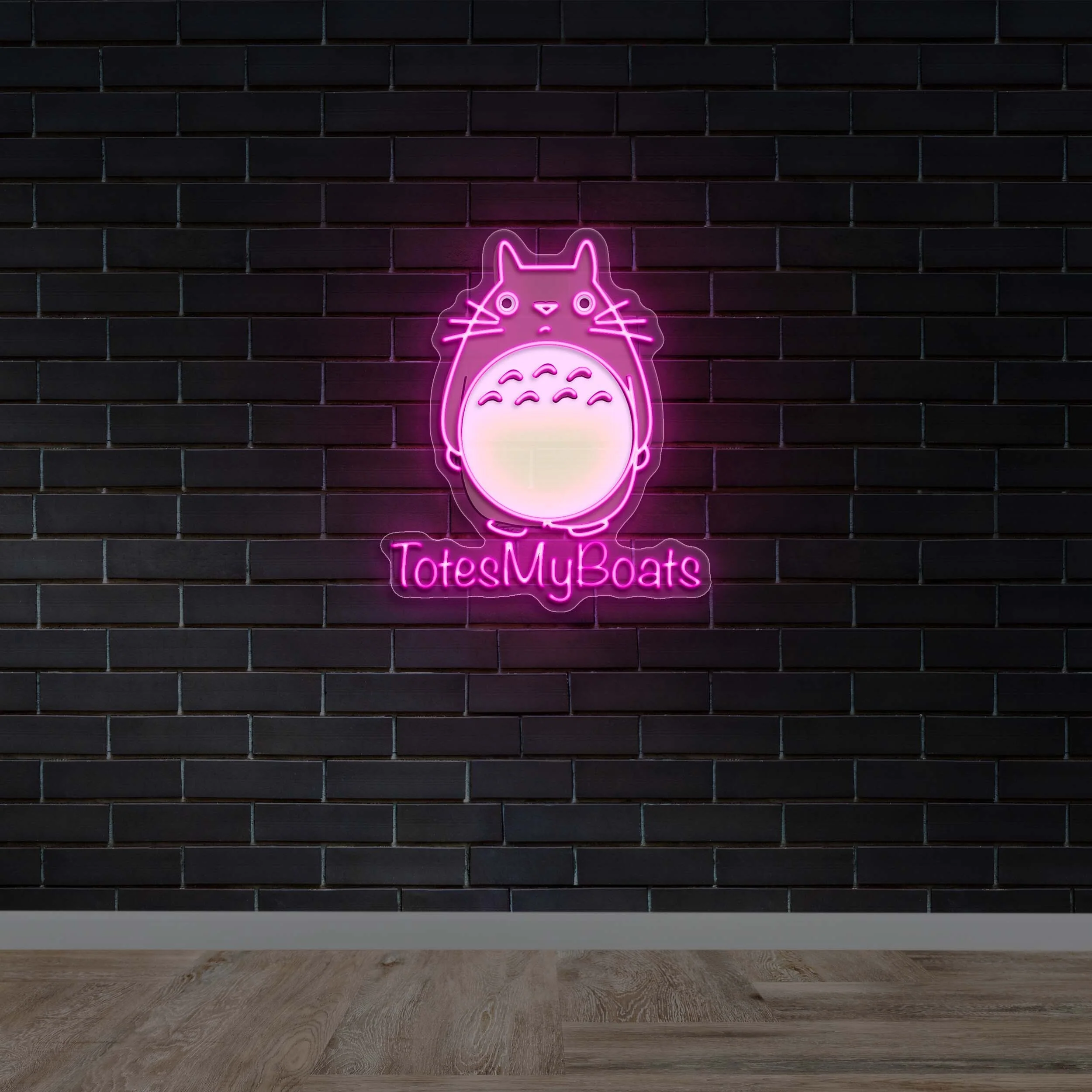 TotesMyBoats - Premium Neon Artwork