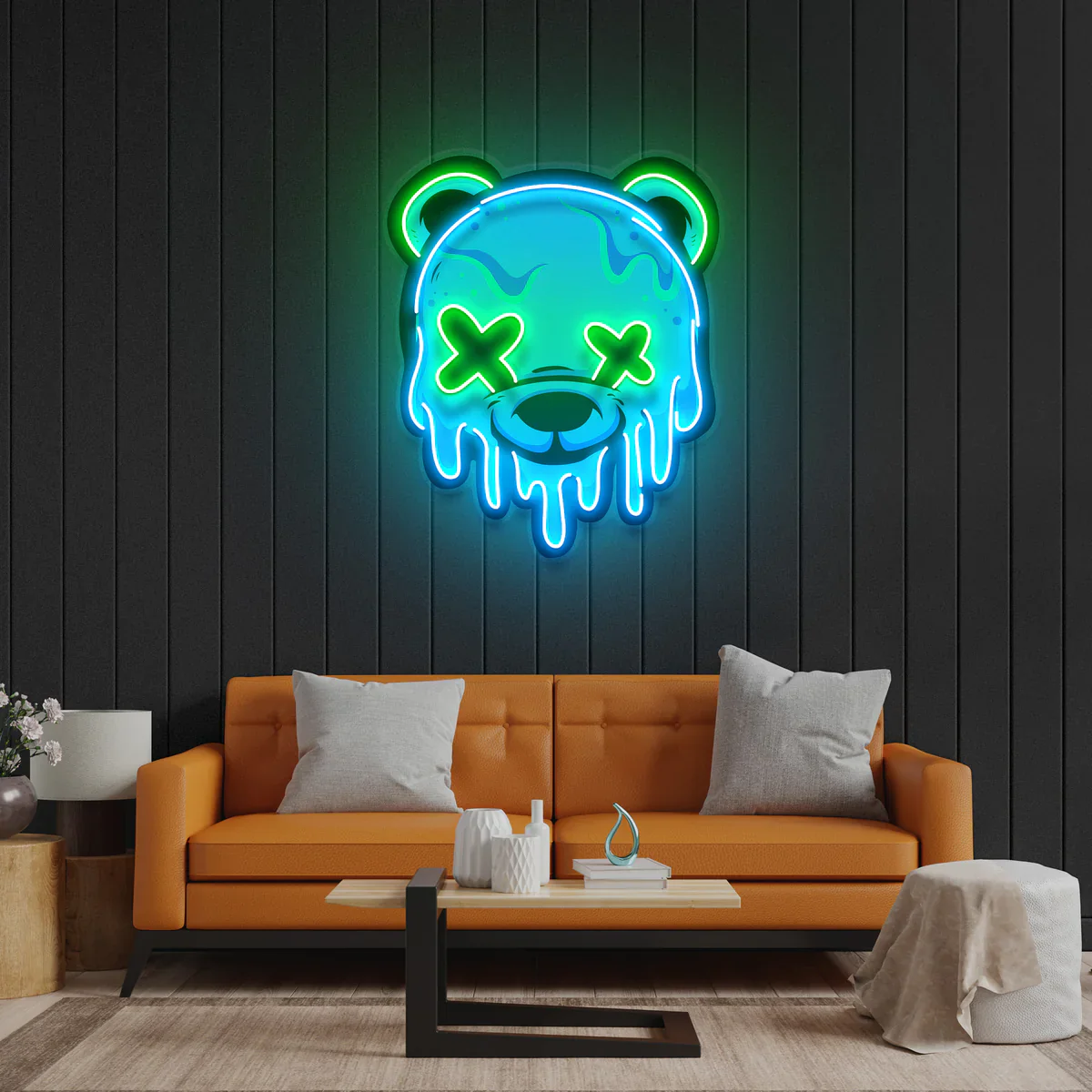 Toxic Bear - Premium Neon Artwork - Image 2