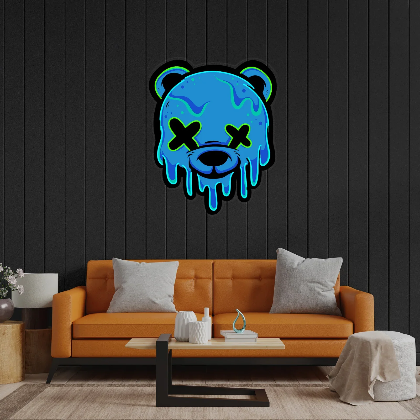 Toxic Bear - Premium Neon Artwork - Image 3