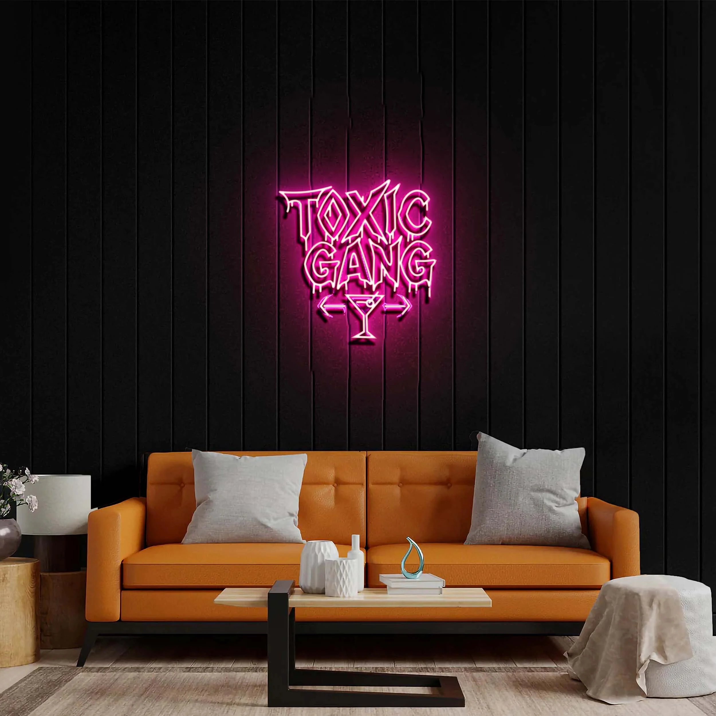 TOXIC GANG - Premium Neon Artwork