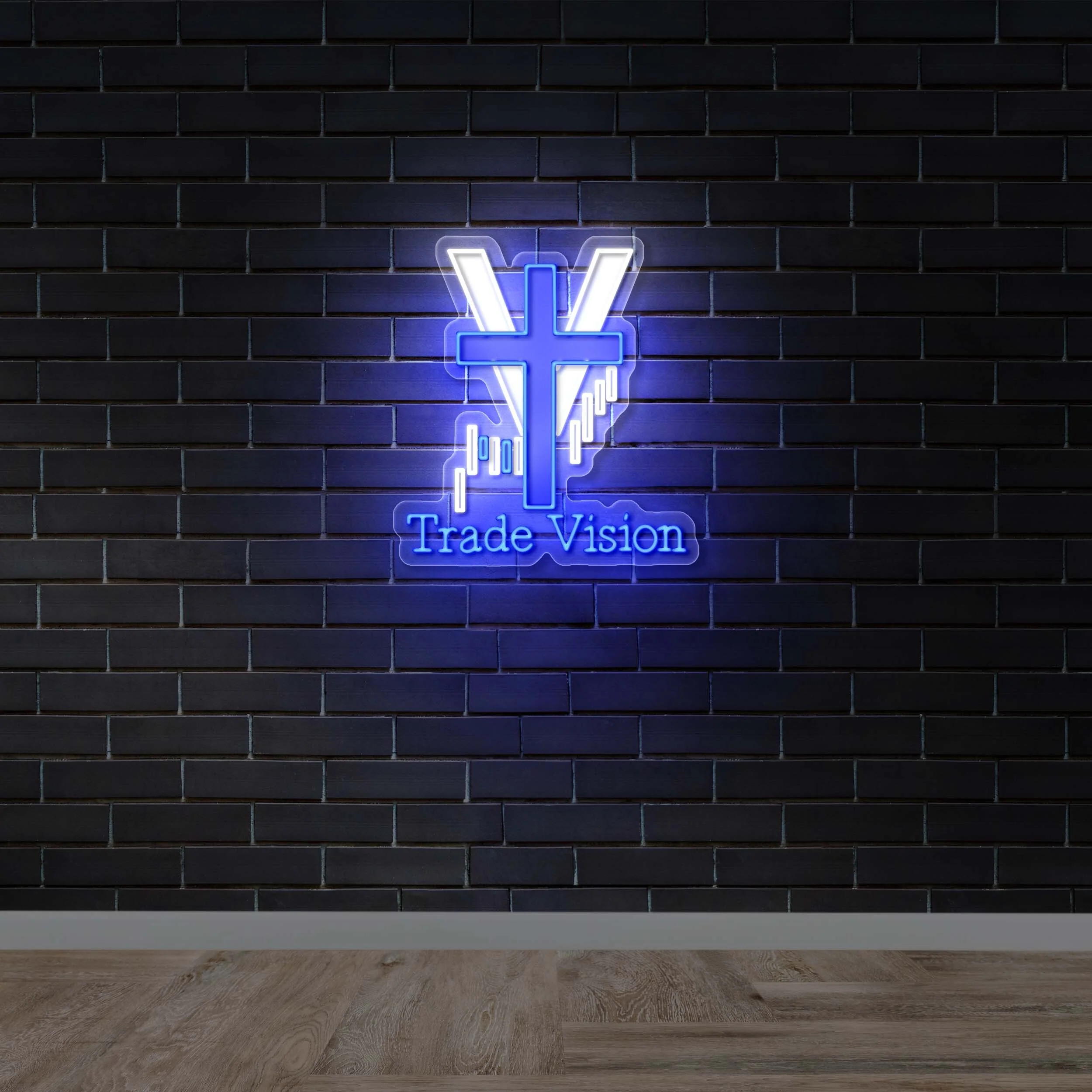 TRADE VISION - Premium Neon Artwork