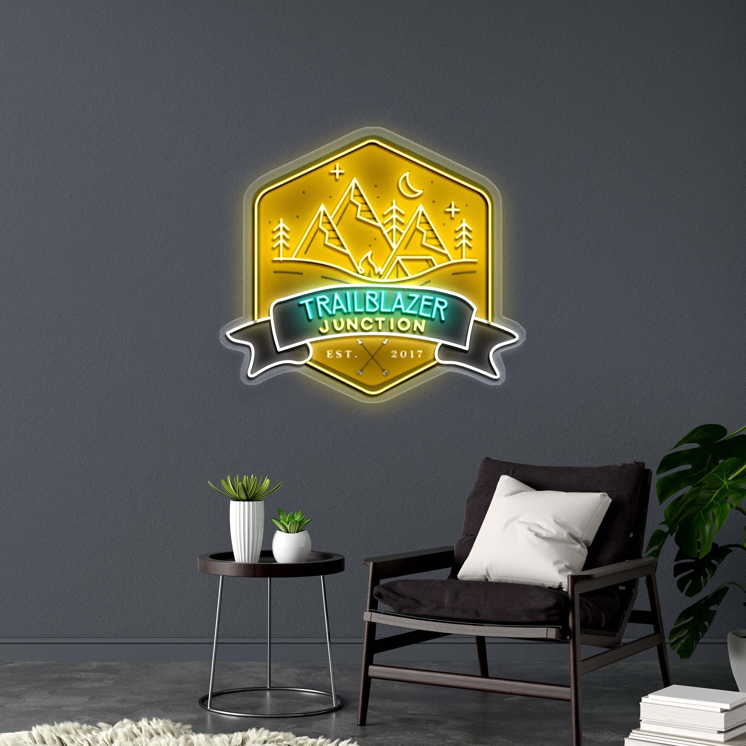 TRAILBLAZER JUNCTION - Premium Neon Artwork