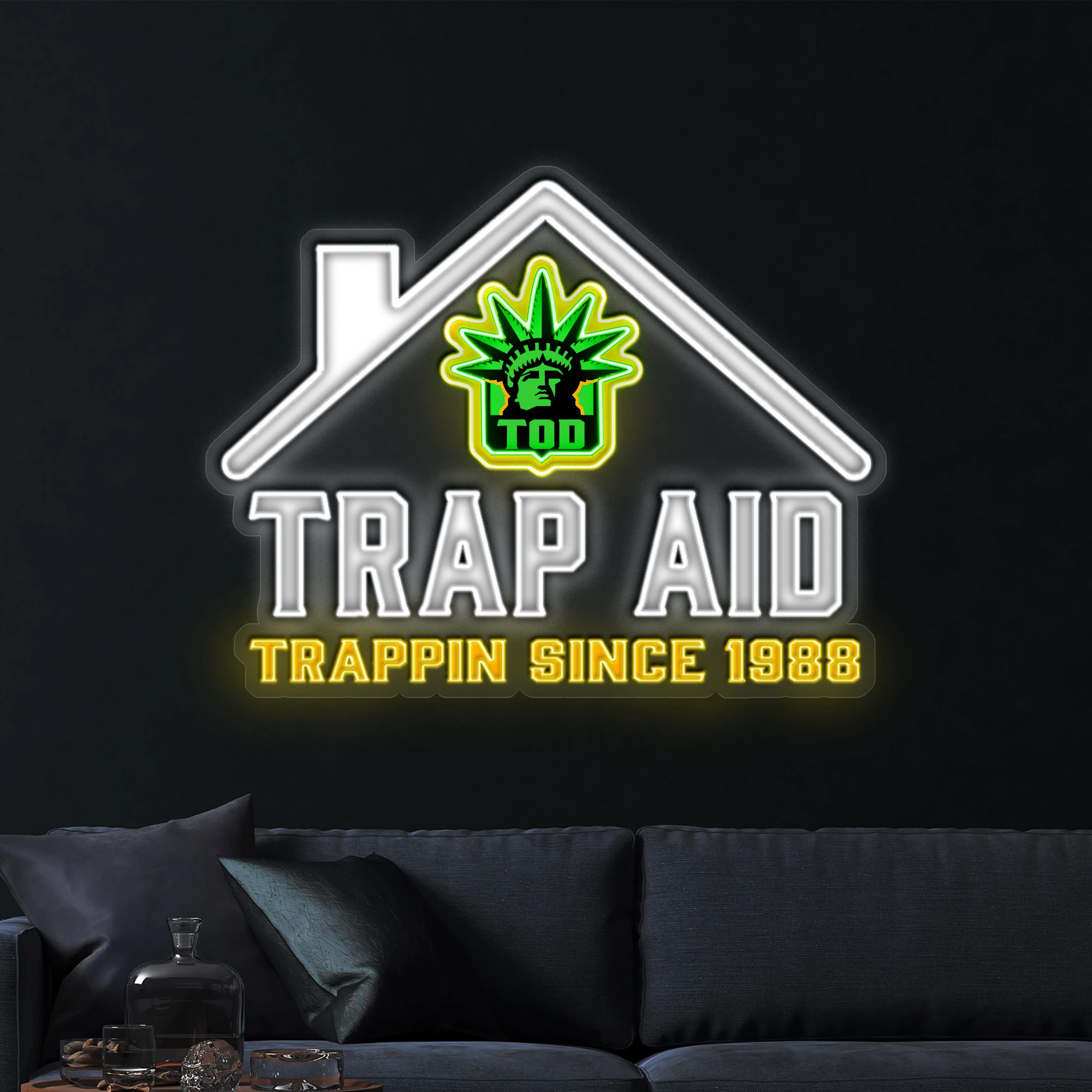 Trap Aid - Premium Neon Artwork
