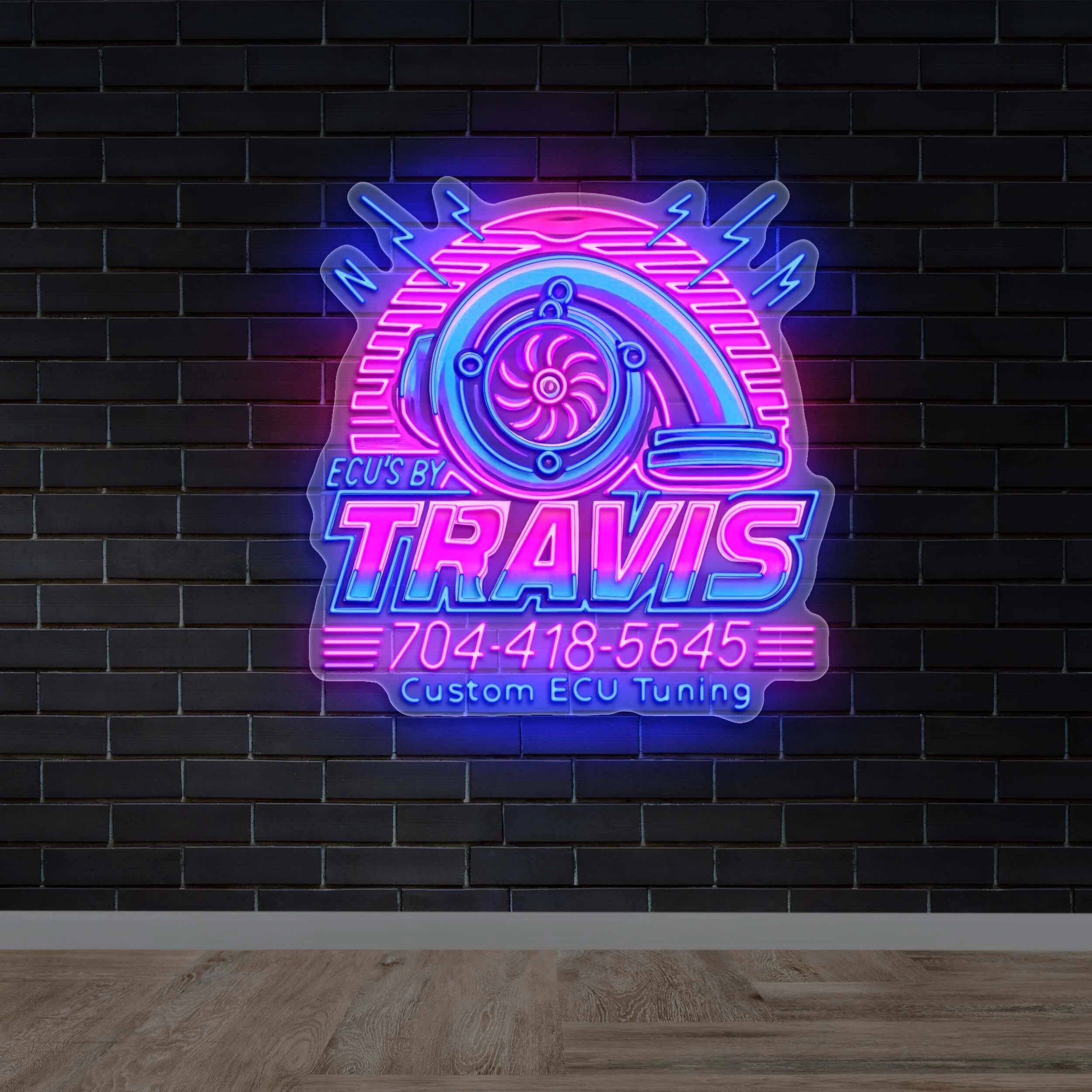 TRAVIS - Premium Neon Artwork