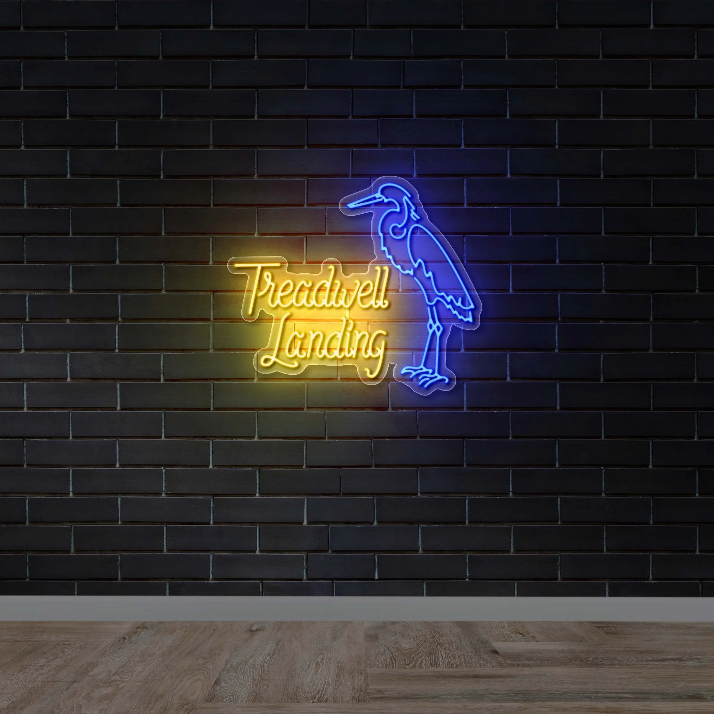 Treadwell Landing - Premium Neon Artwork