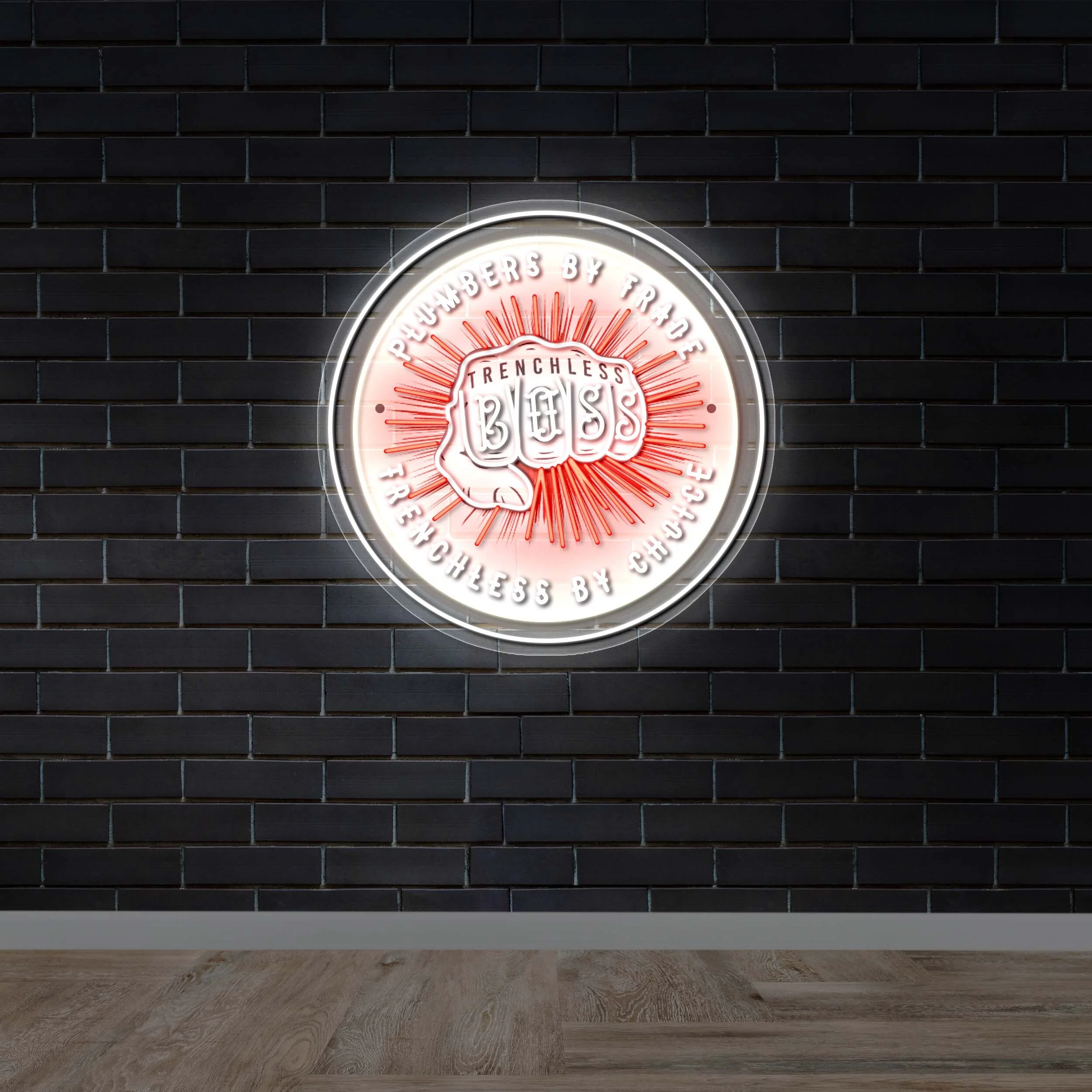 Trenchless Boss - Premium Neon Artwork - Image 2
