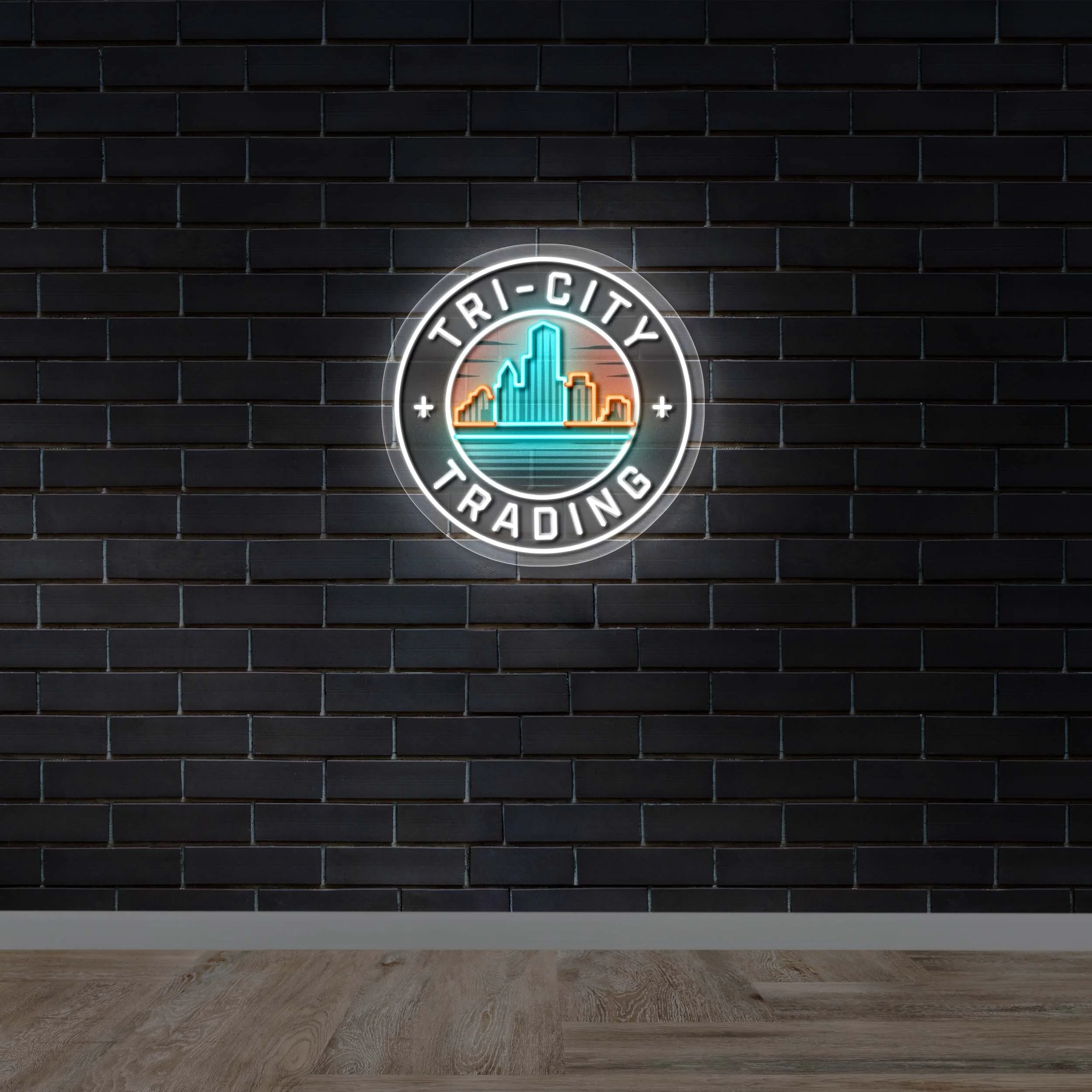 Tri-City Trading - Premium Neon Artwork