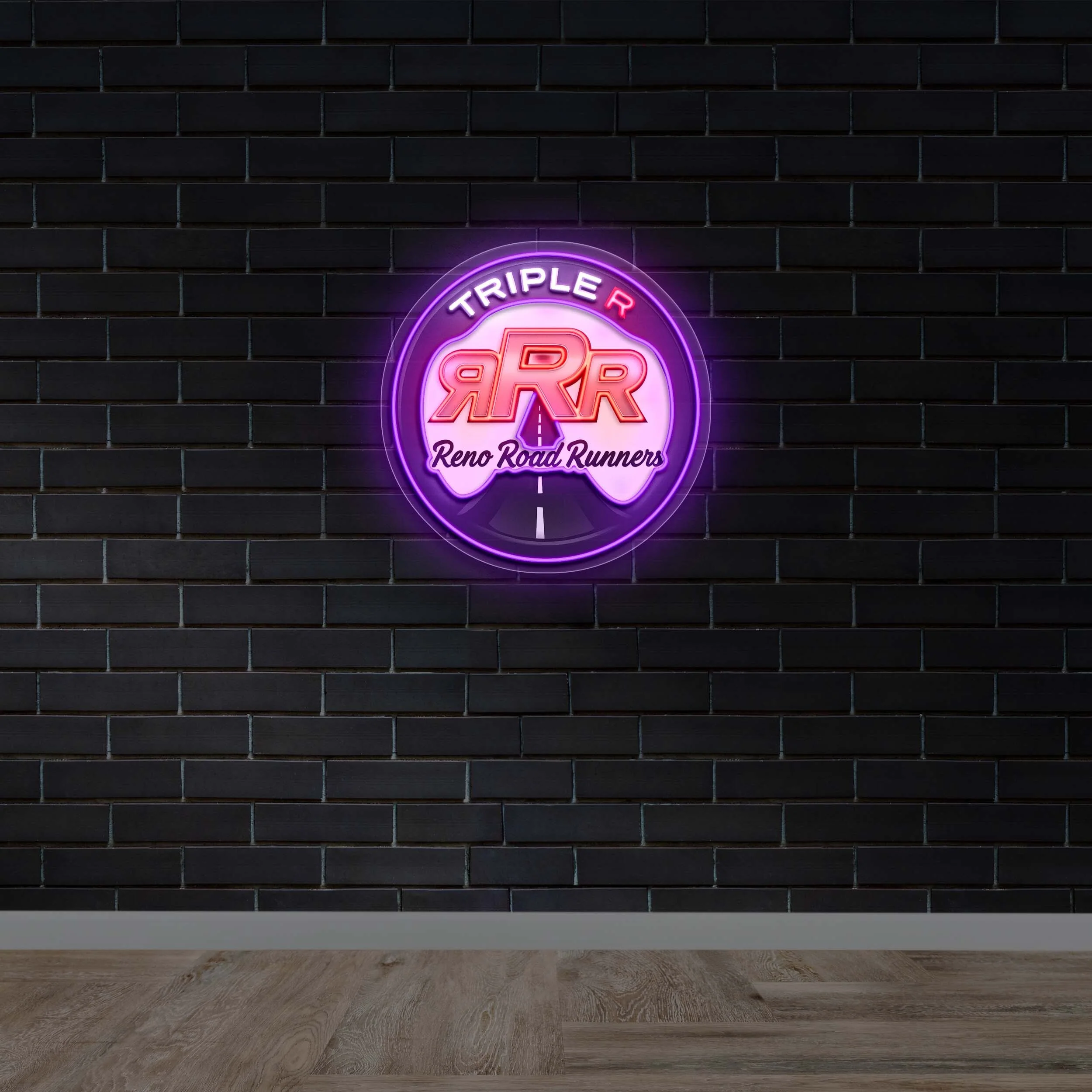 TRIPLE R - Premium Neon Artwork
