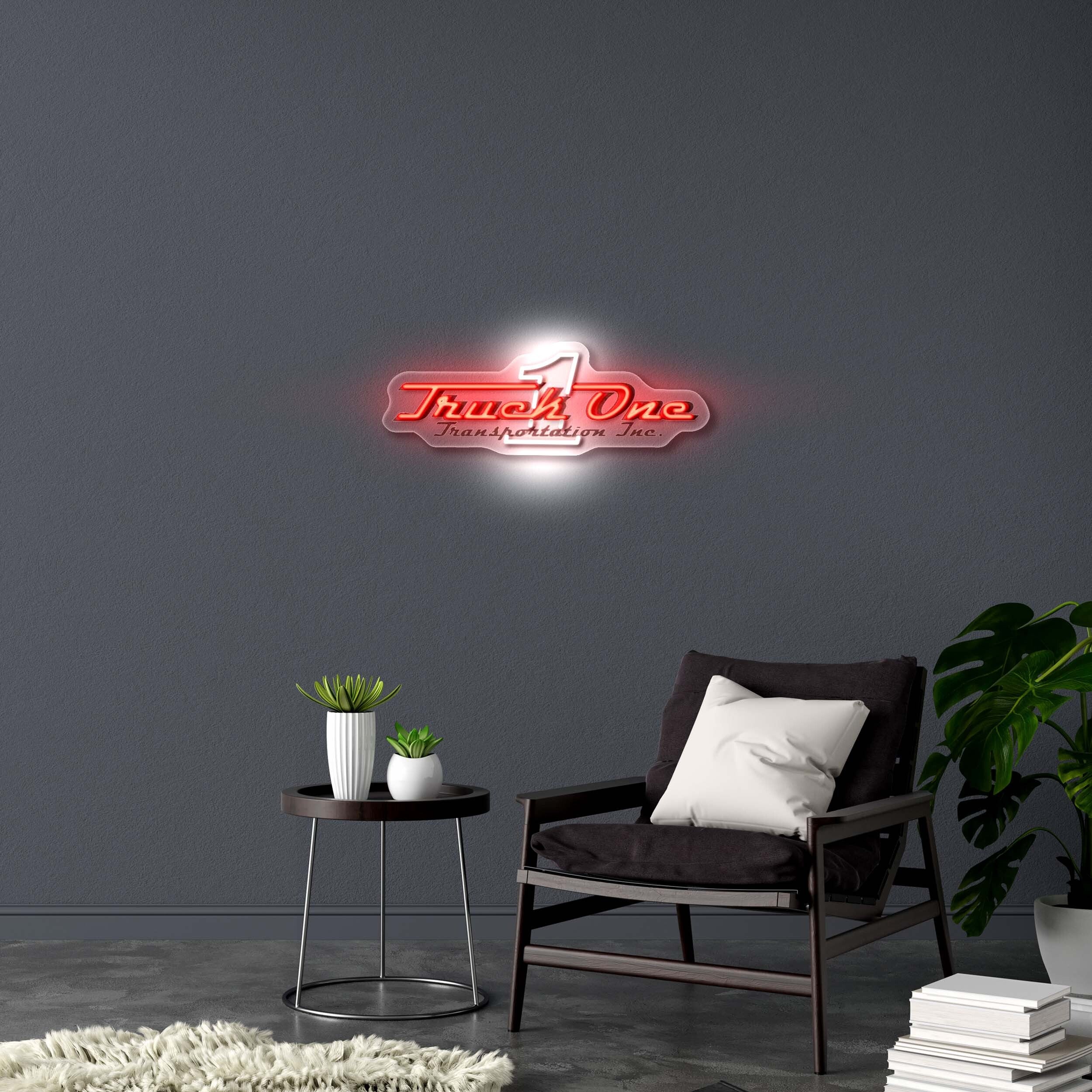 Truck One Transportation Inc. - Premium Neon Artwork