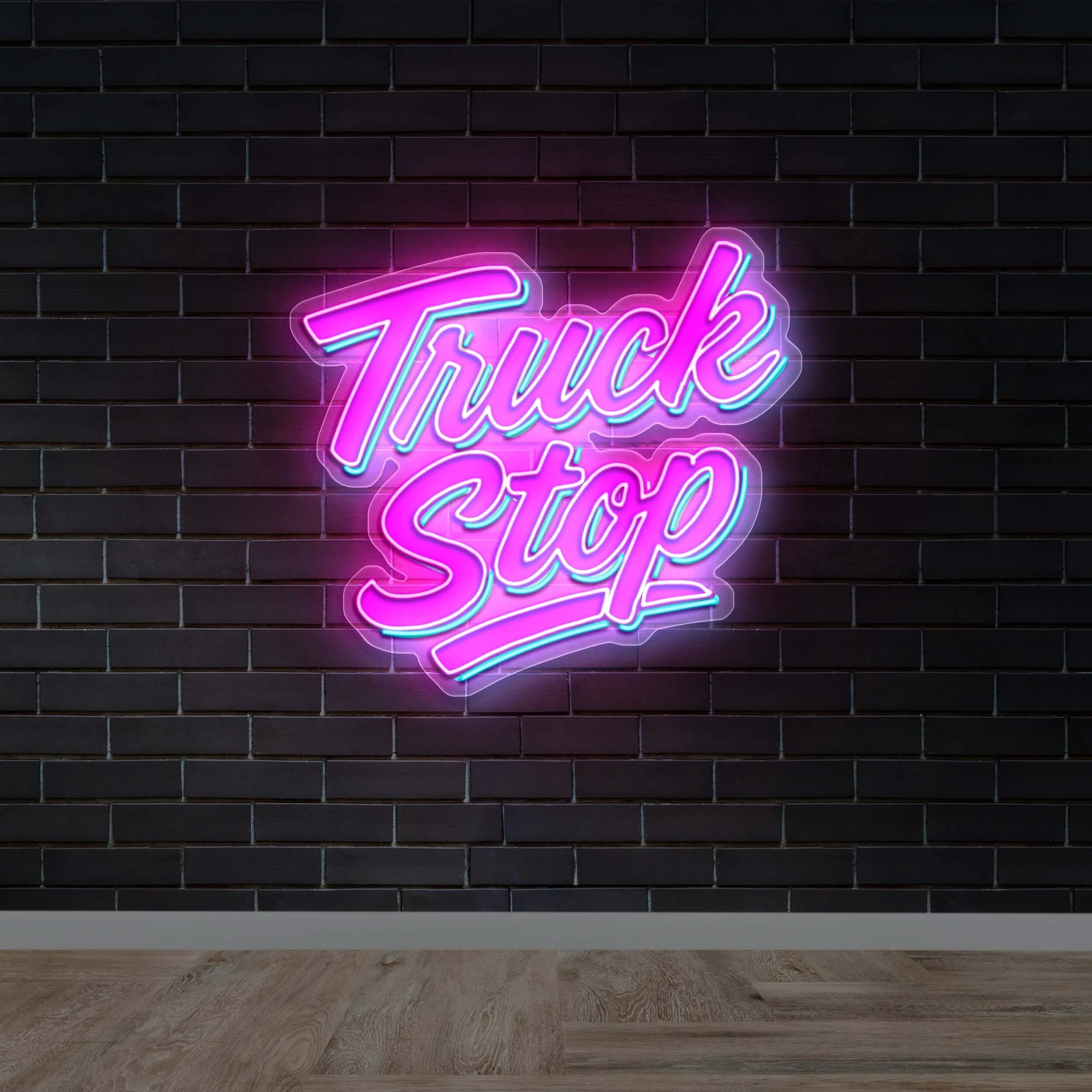 Truck Stop - Premium Neon Artwork