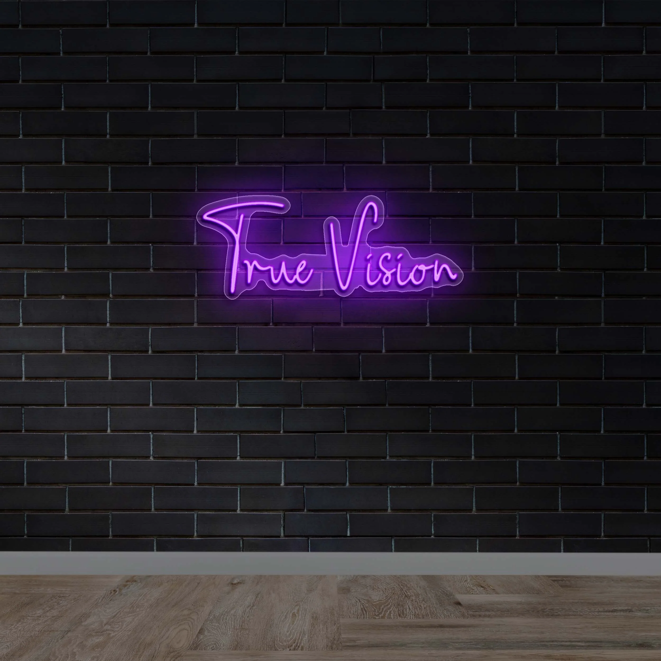 True Vision - Premium Neon Artwork