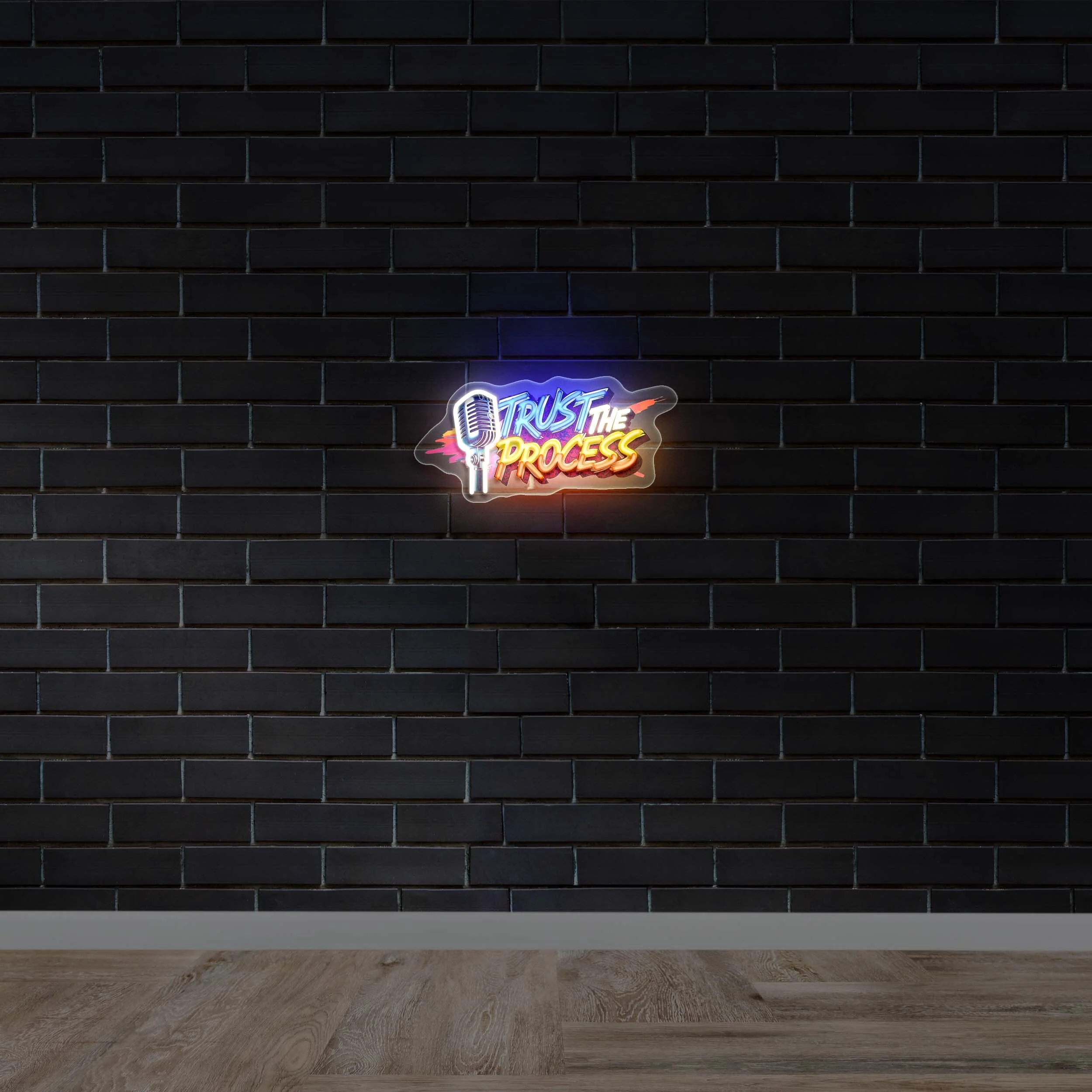 Trust the Process - Premium Neon Artwork
