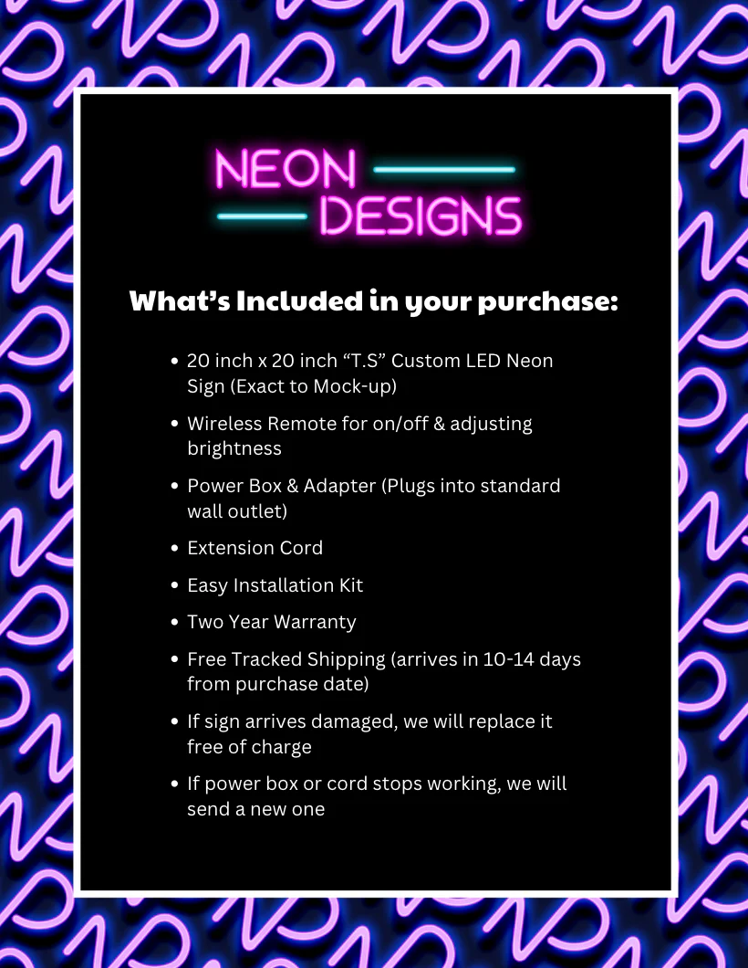 TS - Premium Neon Artwork - Image 2