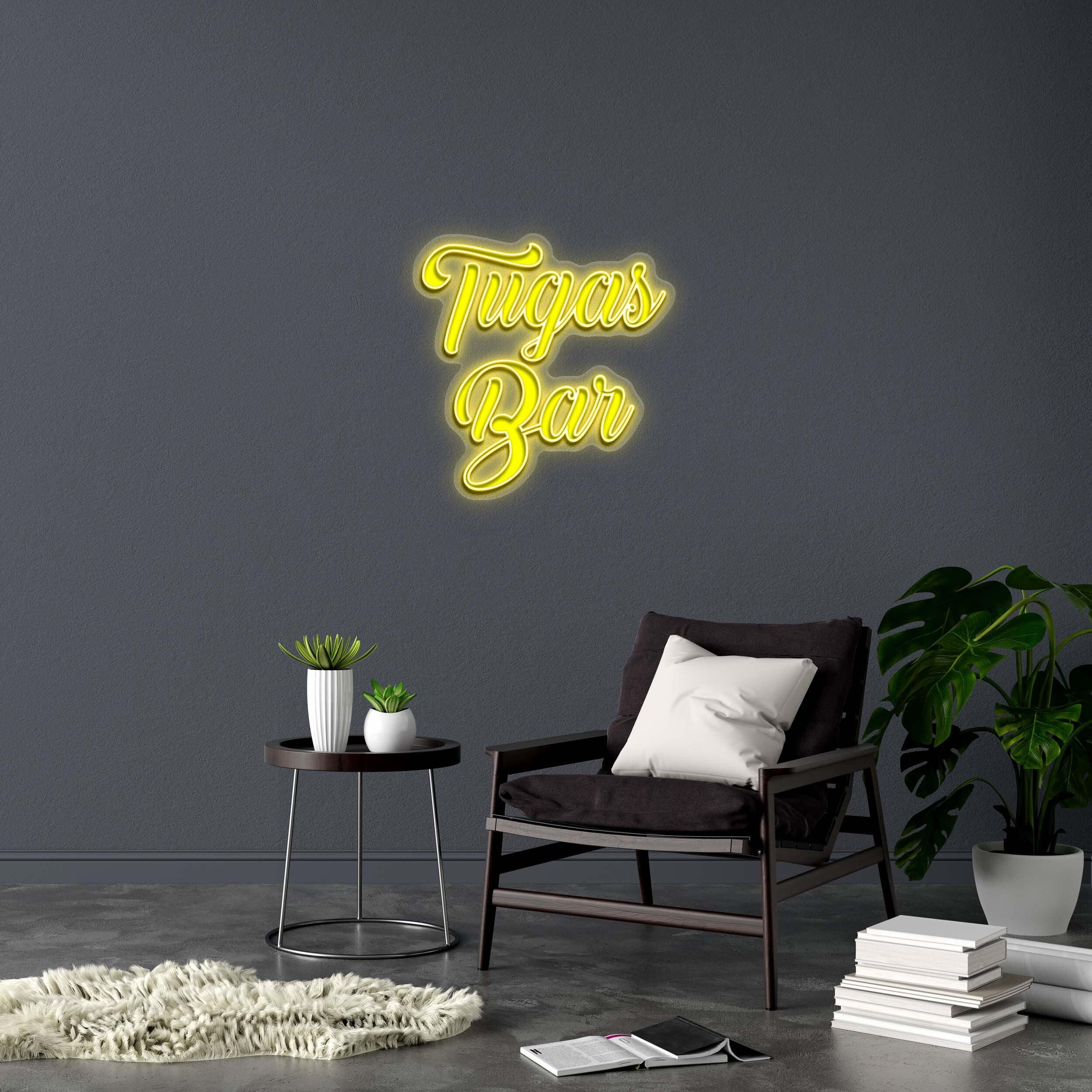 Tugas Bar - Premium Neon Artwork