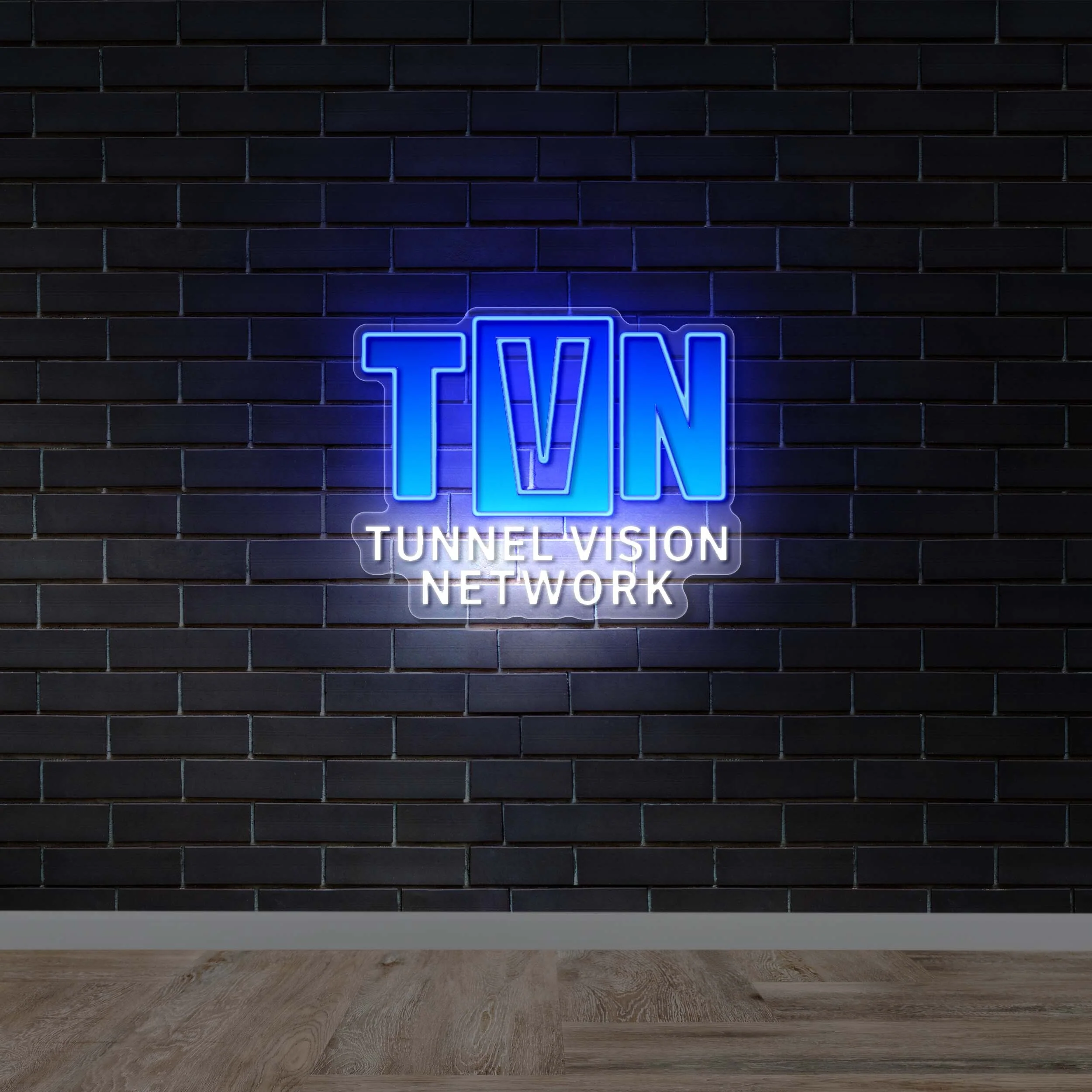 TUNNEL VISION NETWORK - Premium Neon Artwork