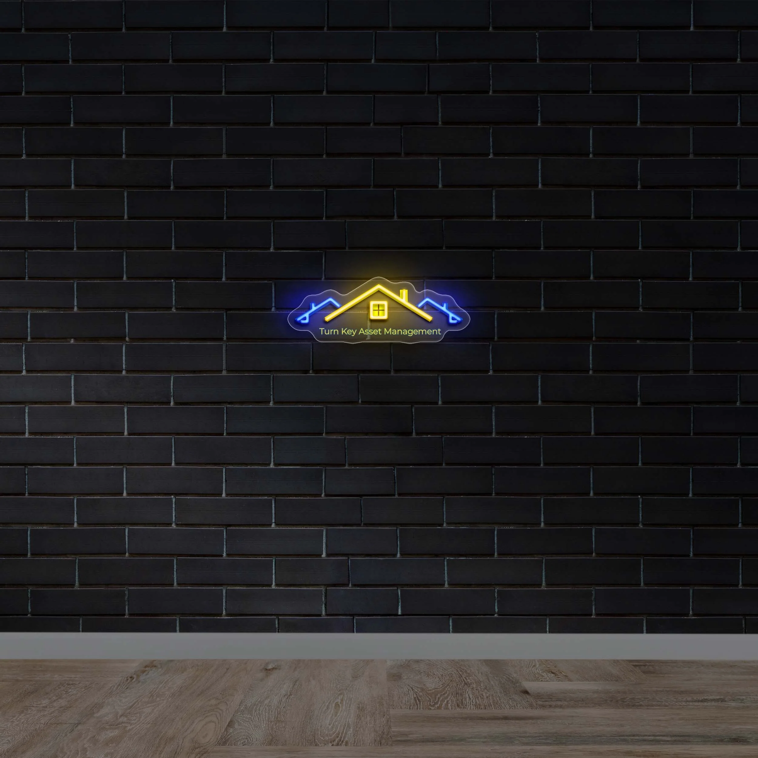 Turn Key Asset Management - Premium Neon Artwork