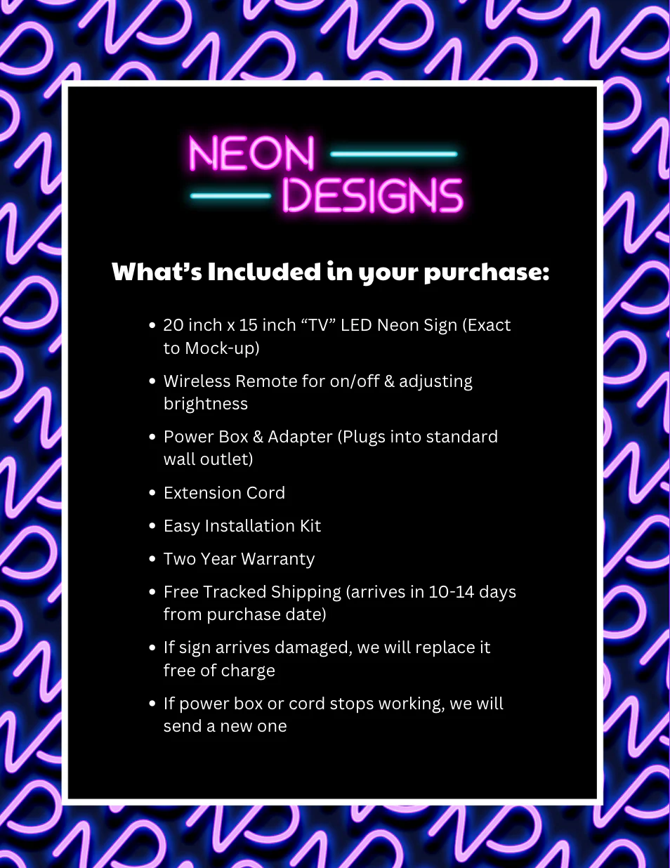 TV - Premium Neon Artwork - Image 2