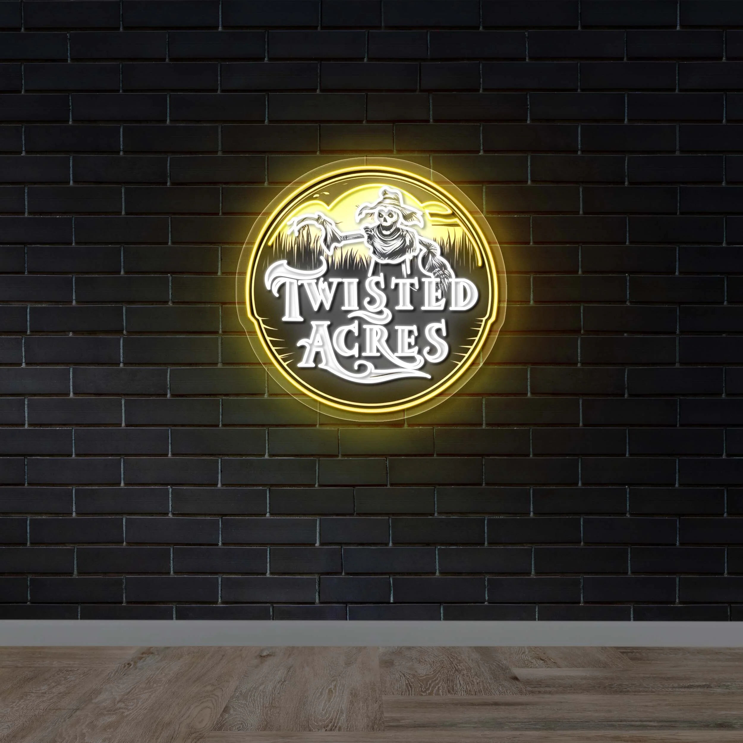 TWISTED ACRES - Premium Neon Artwork