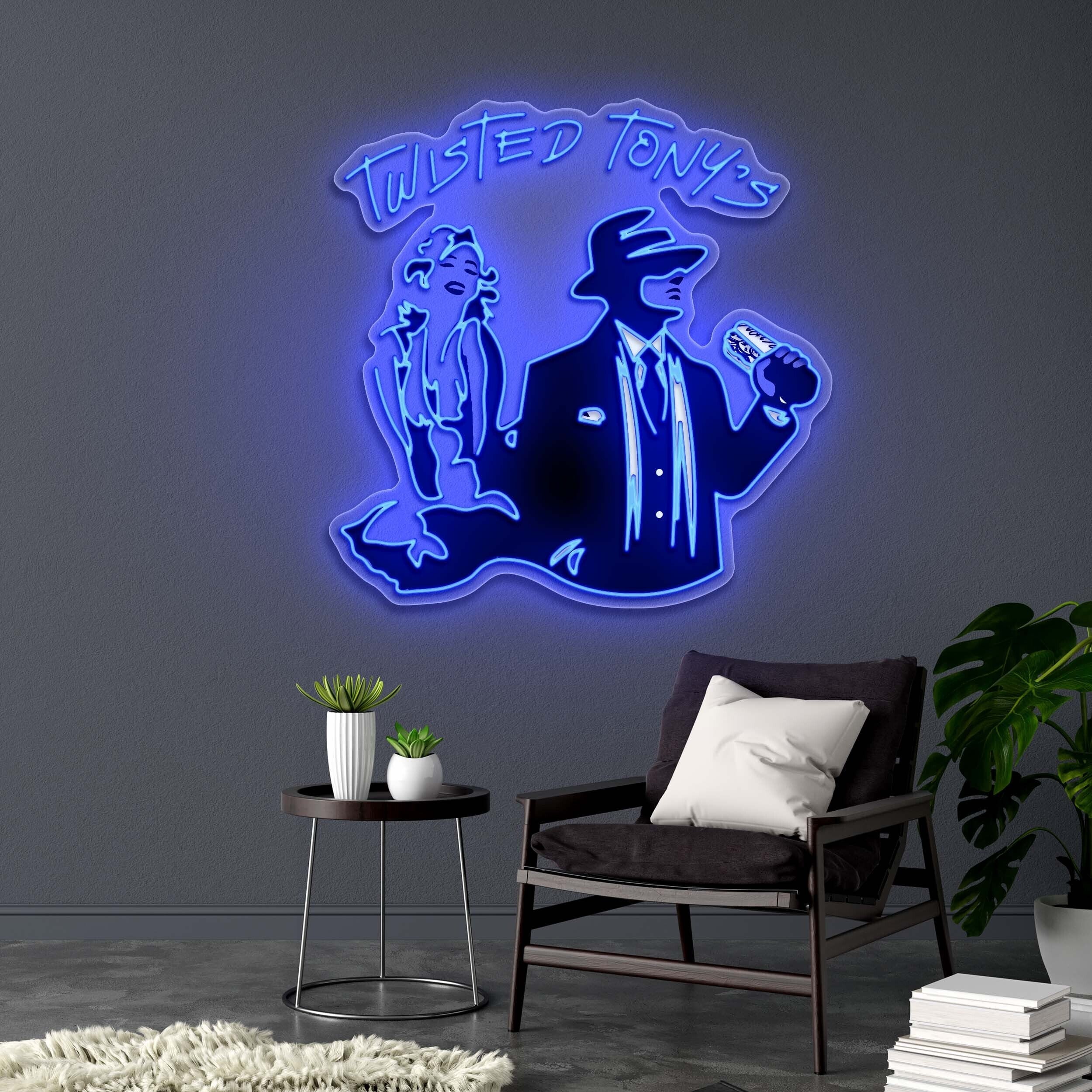 Twisted Tony’s - Premium Neon Artwork