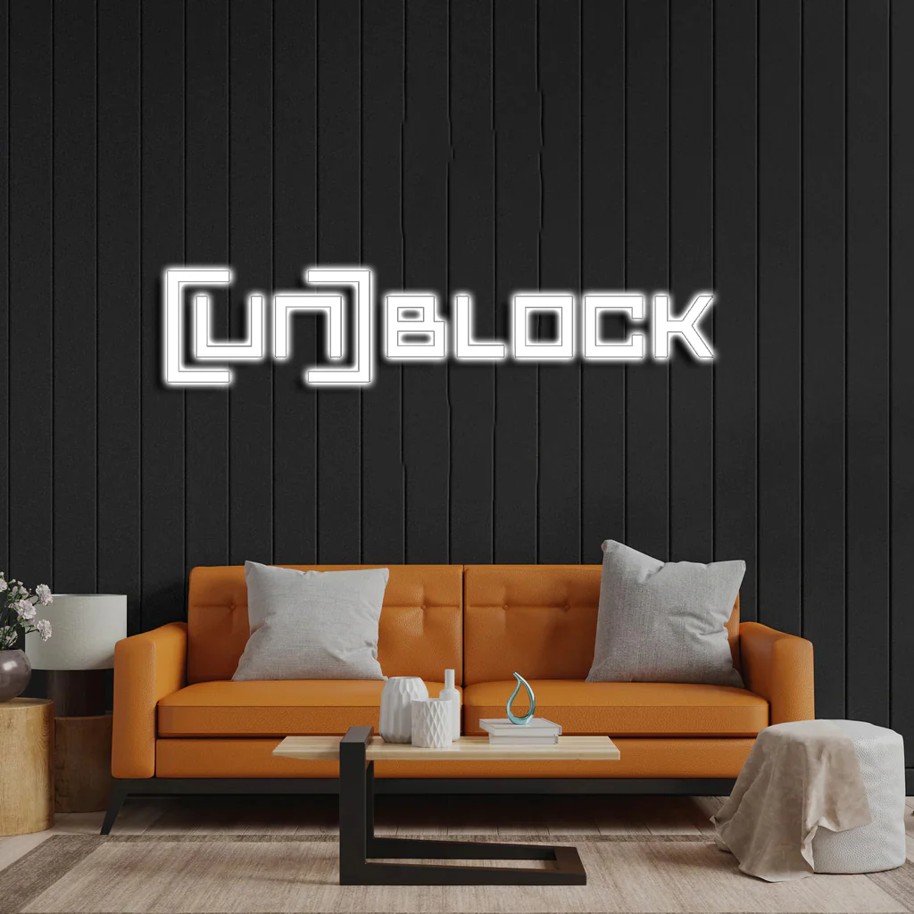 [UN] BLOCK - Premium Neon Artwork