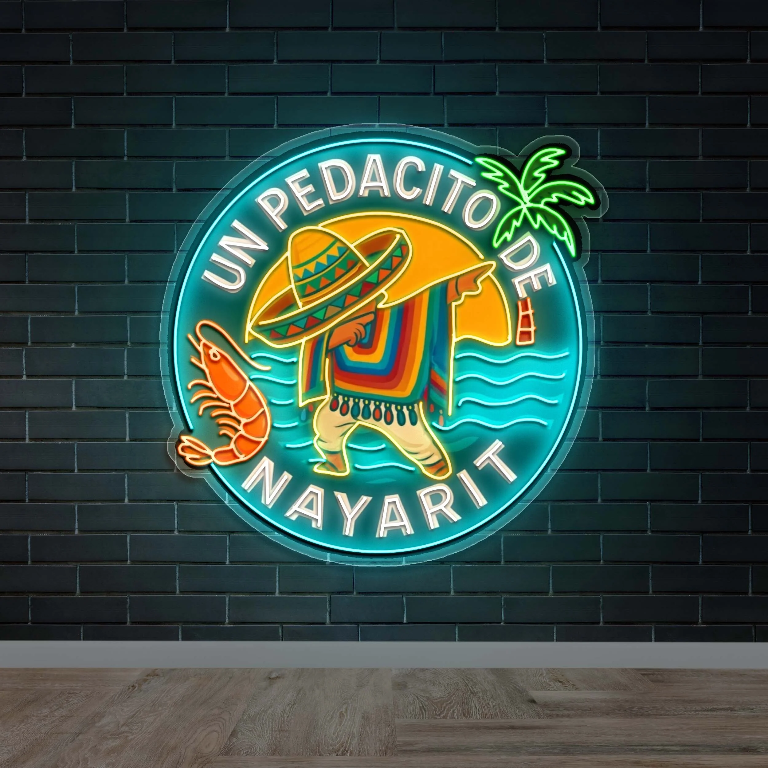 UN PEDACITO DE NAYARIT - Premium Neon Artwork
