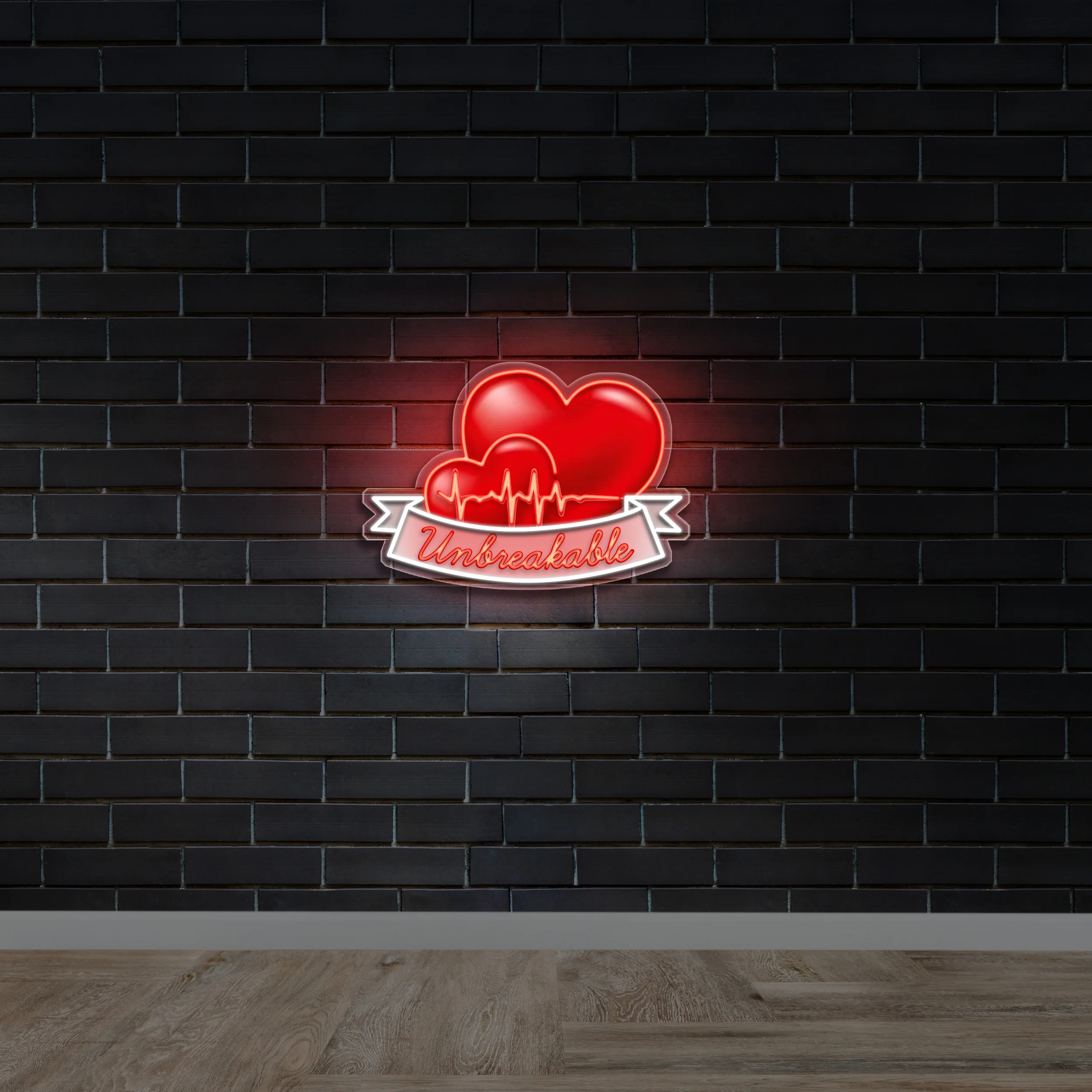 UNBREAKABLE - Premium Neon Artwork