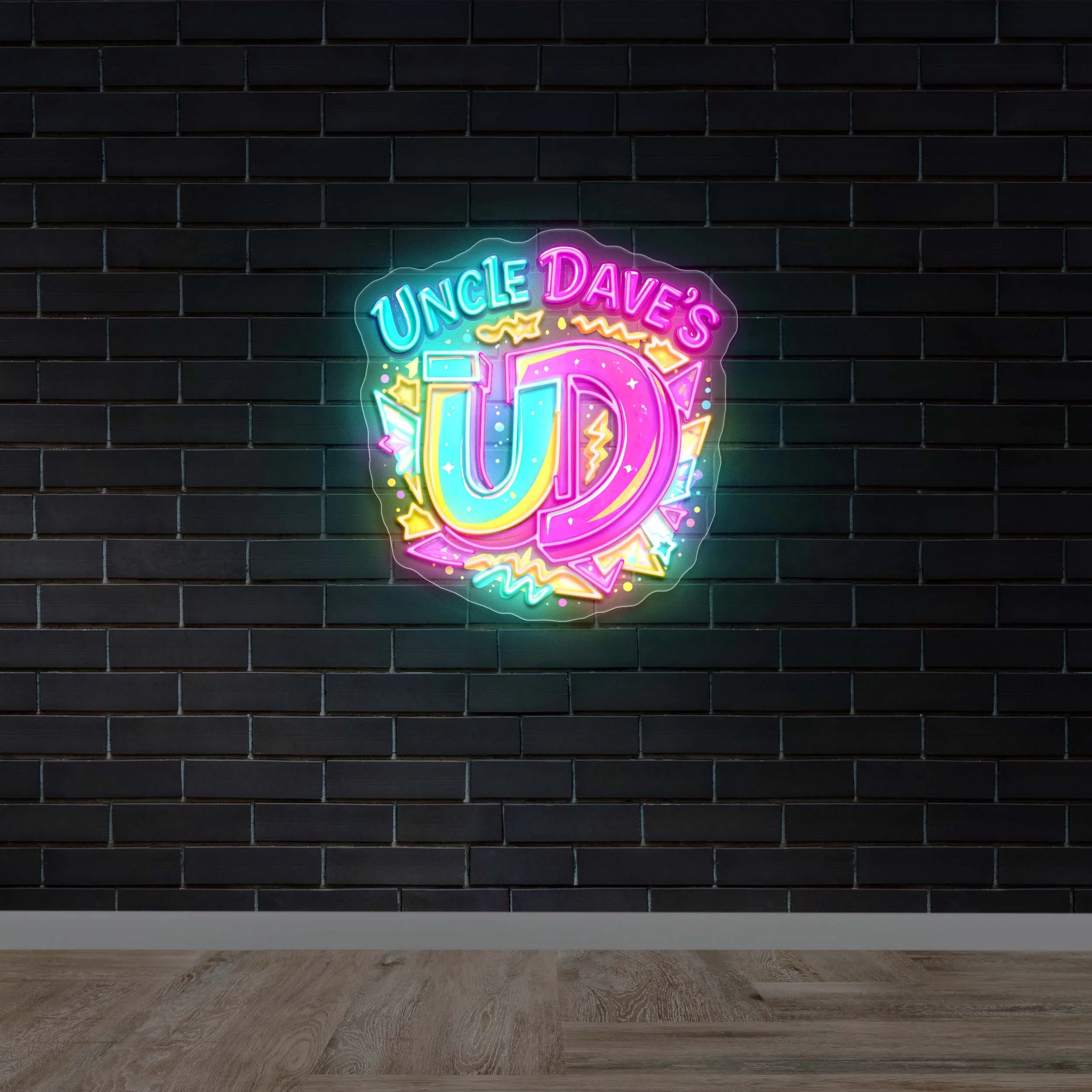 UNCLE DAVE'S - Premium Neon Artwork