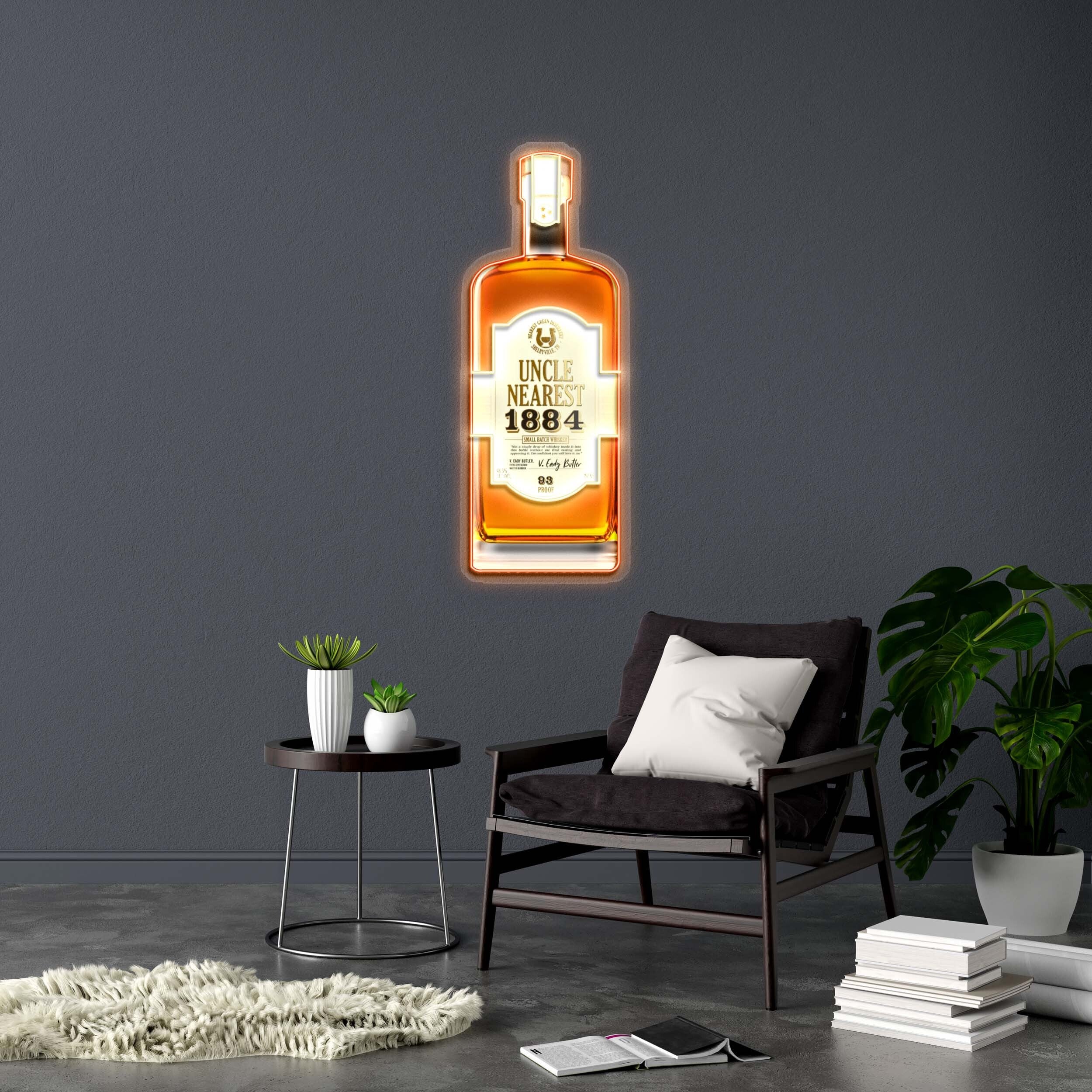 UNCLE NEAREST 1884 - Premium Neon Artwork
