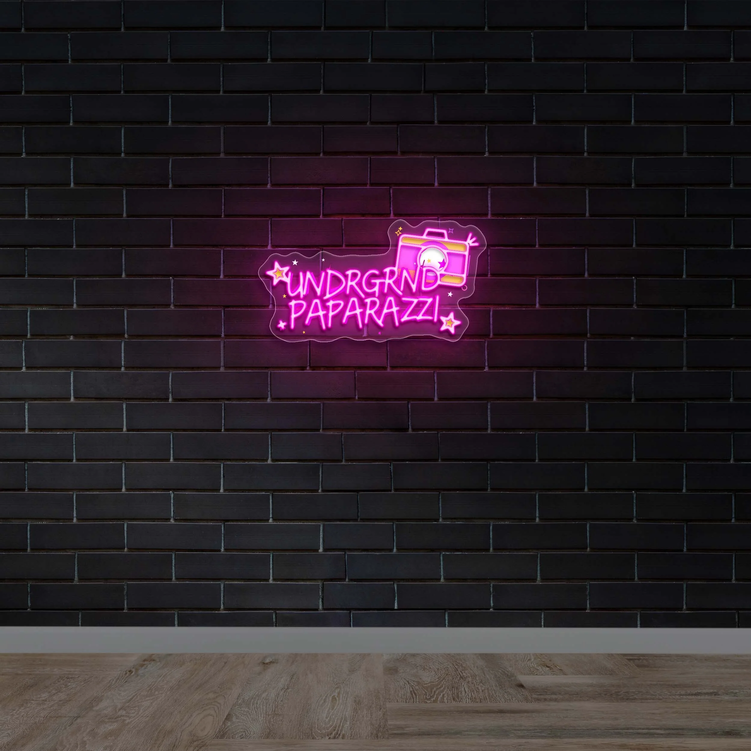 UNDRGROND PAPARAZZI - Premium Neon Artwork