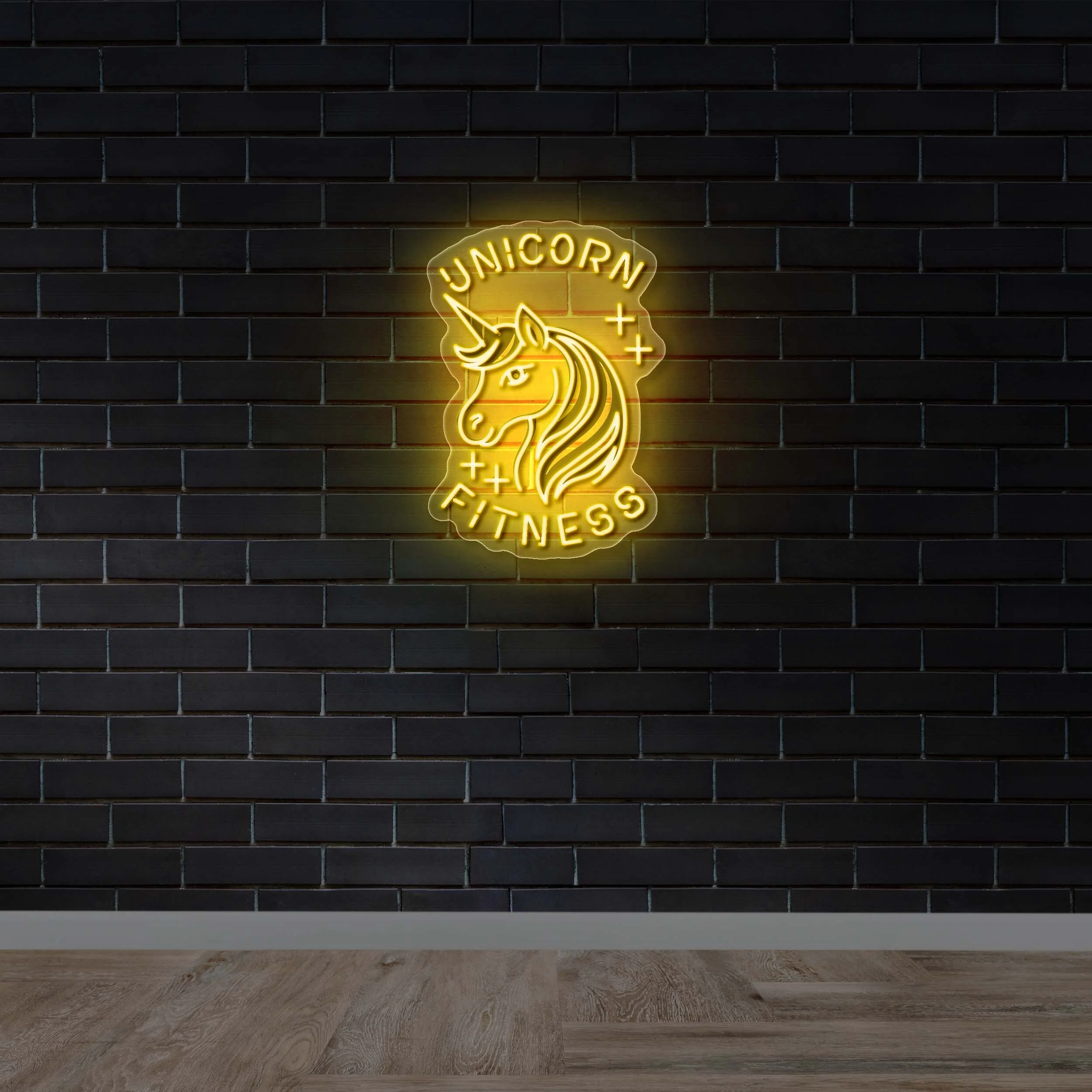 UNICORN FITNESS - Premium Neon Artwork