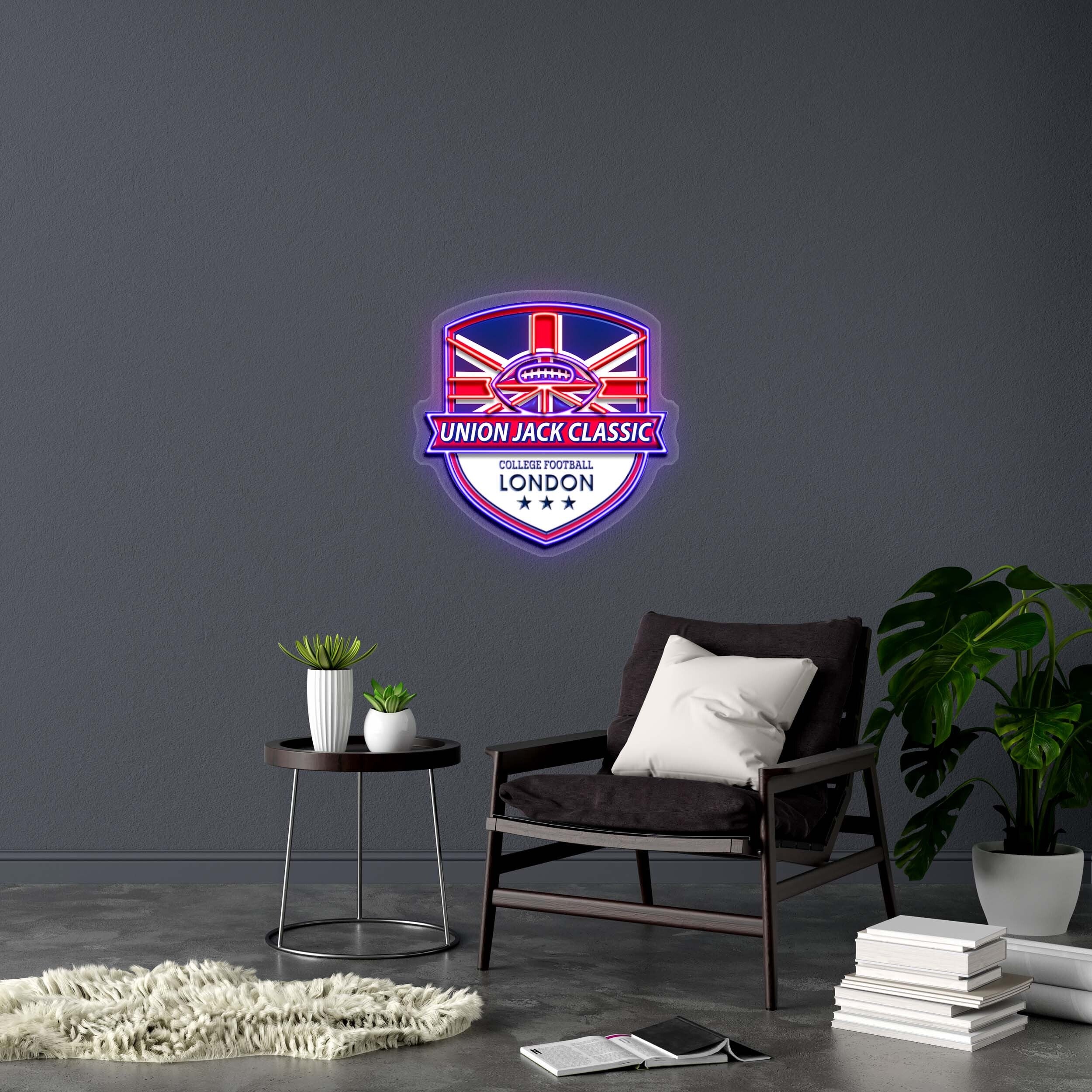 UNION JACK CLASSIC - Premium Neon Artwork