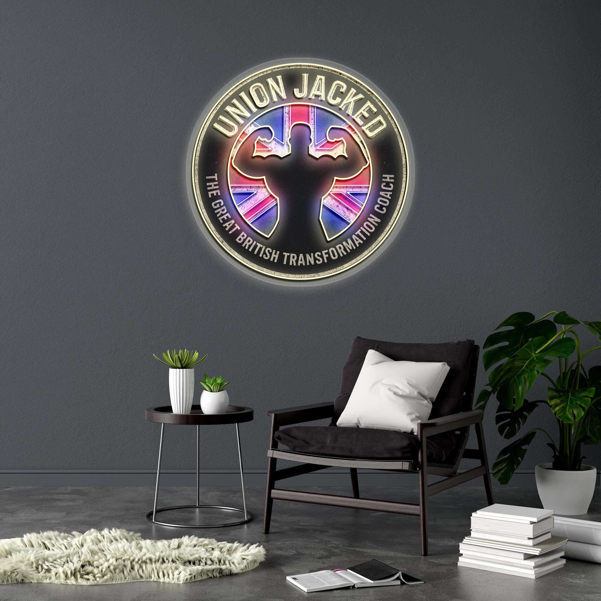 UNION JACKED - Premium Neon Artwork