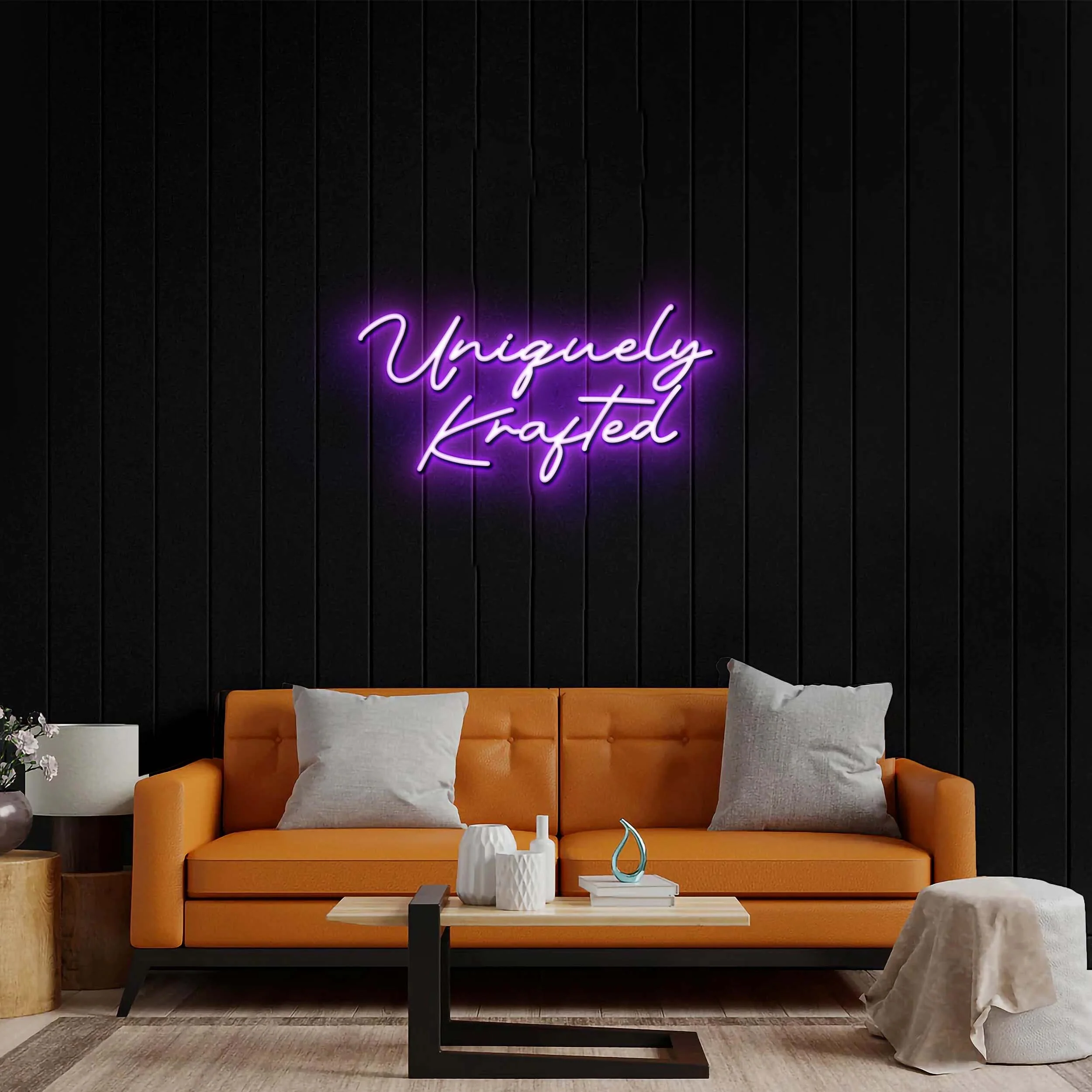 Uniquely Crafted - Premium Neon Artwork