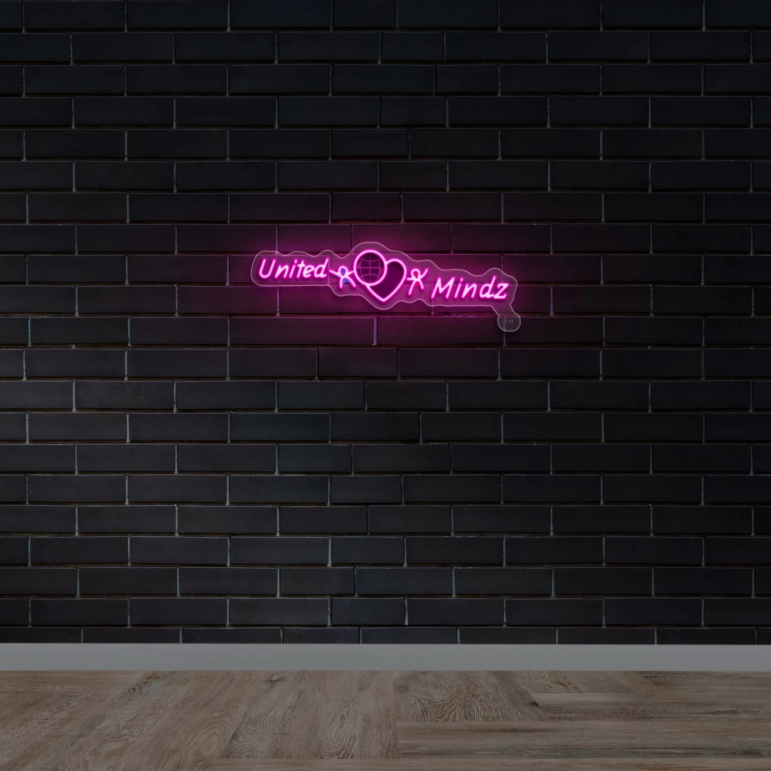 UNITED MINDZ – Premium Neon Artwork