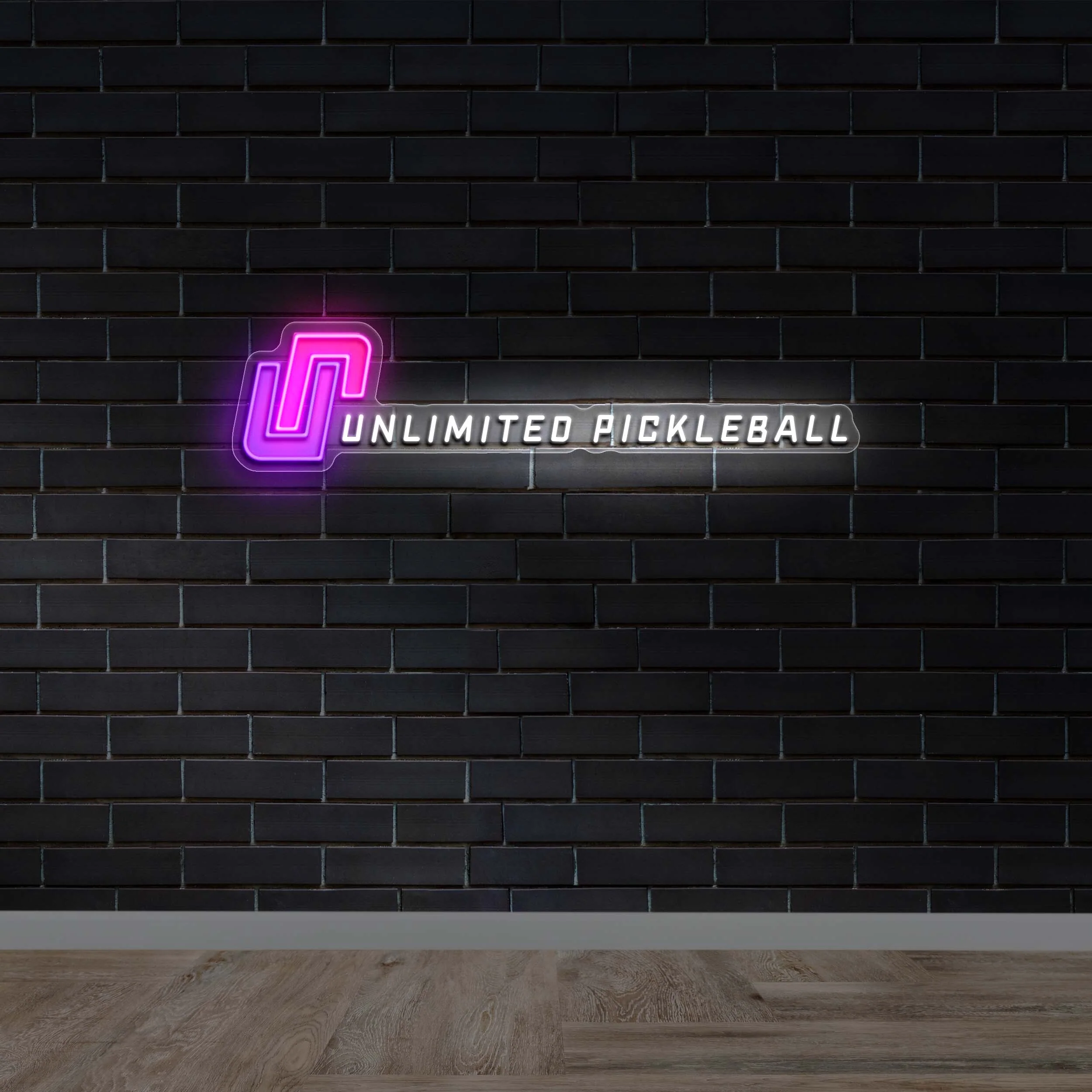 UNLIMITED PICKLEBALL | 2nd Version - Premium Neon Artwork