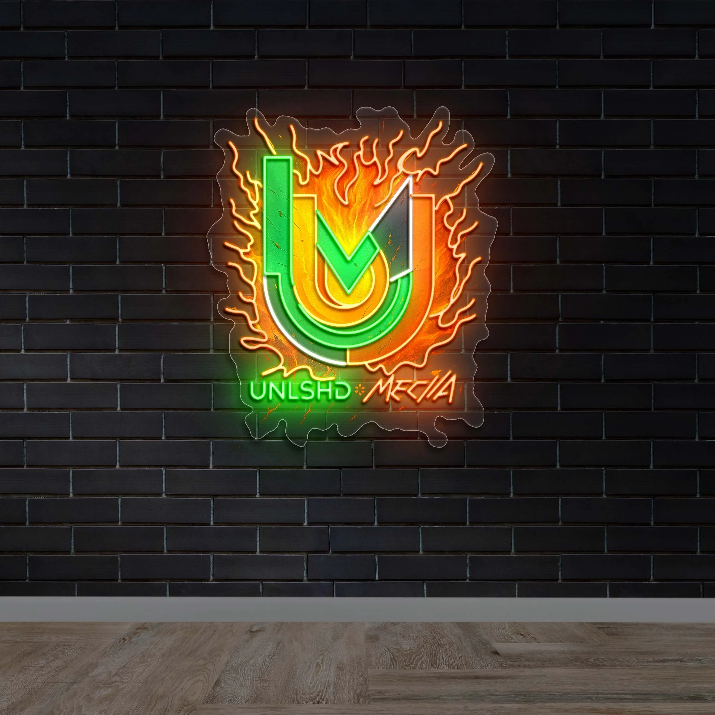 UNLSHD - Premium Neon Artwork