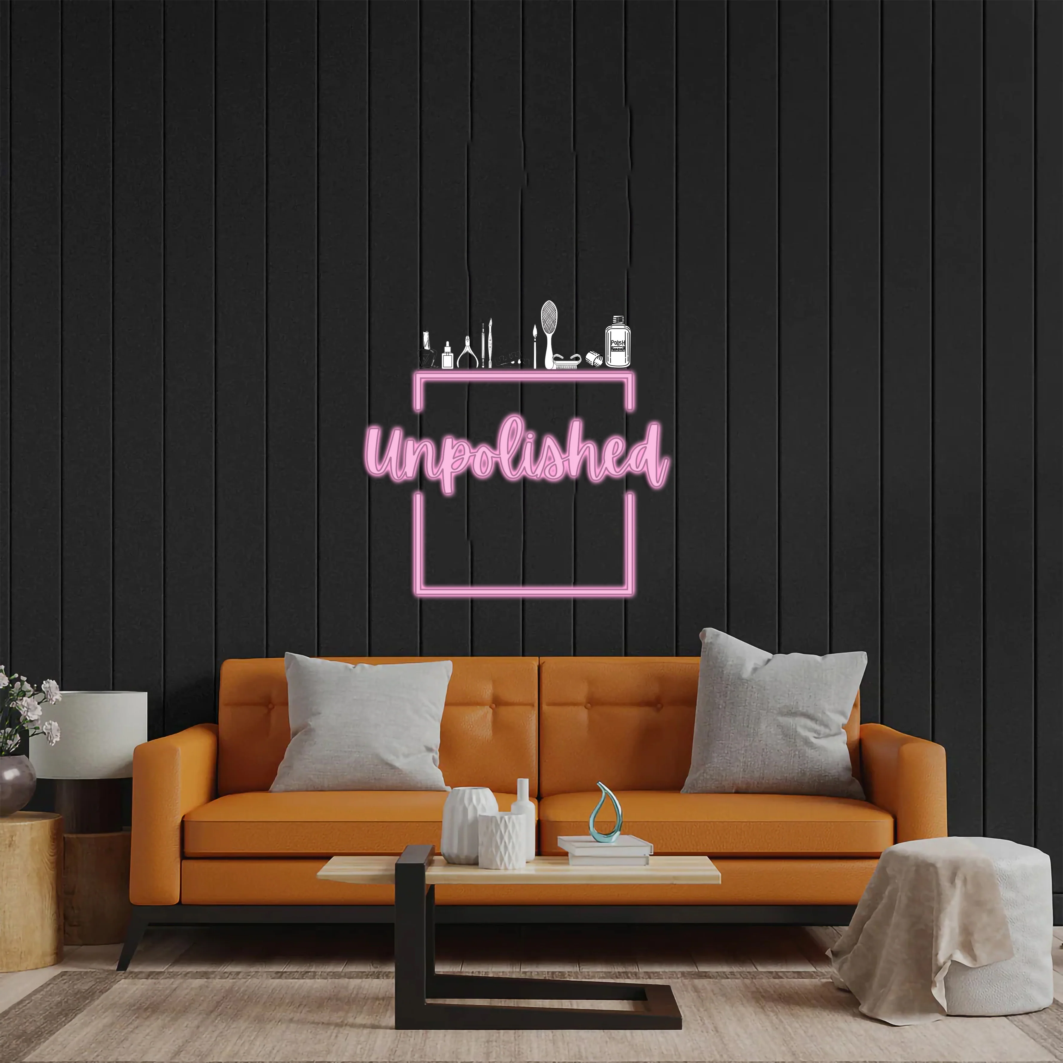 Unpolished - Premium Neon Artwork