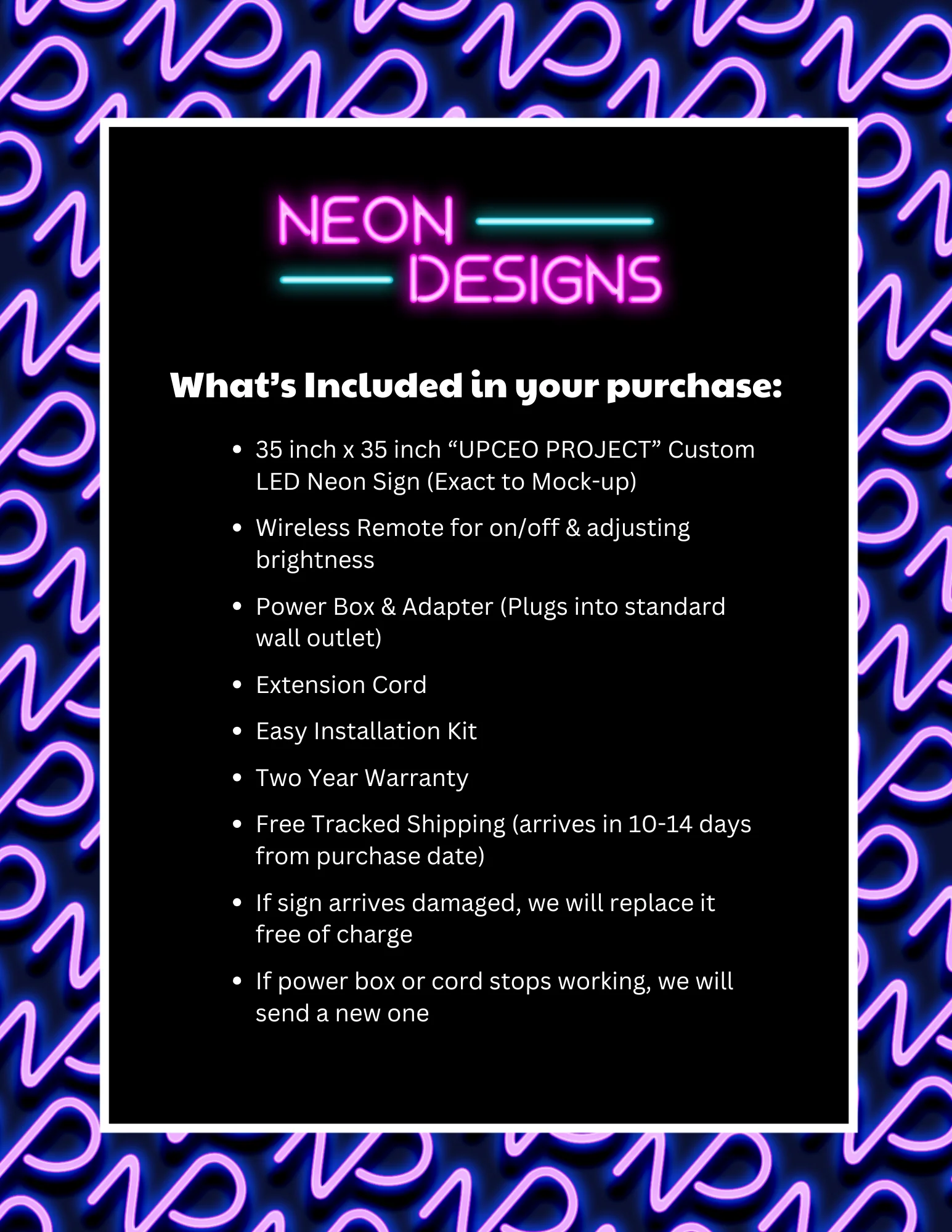 UPCEO PROJECT - Premium Neon Artwork - Image 2