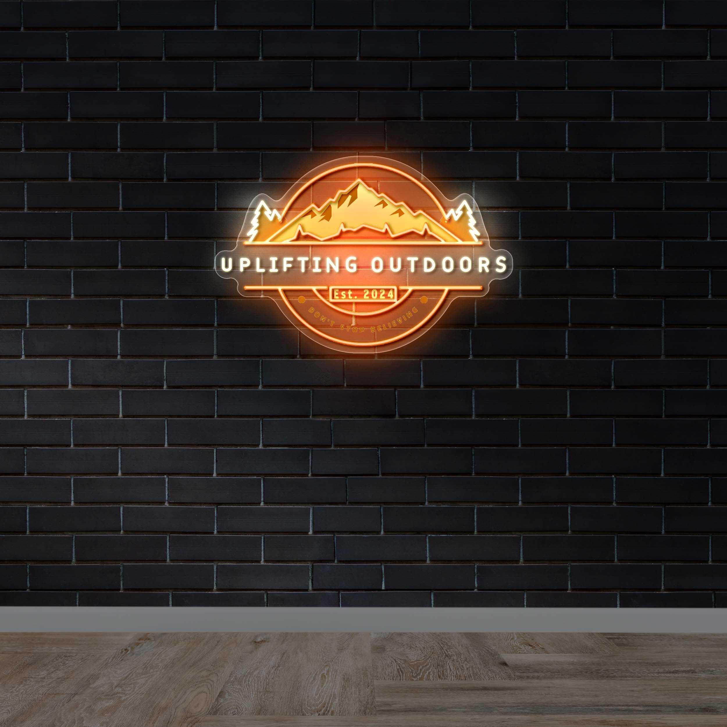 UPLIFTING OUTDOORS - Premium Neon Artwork