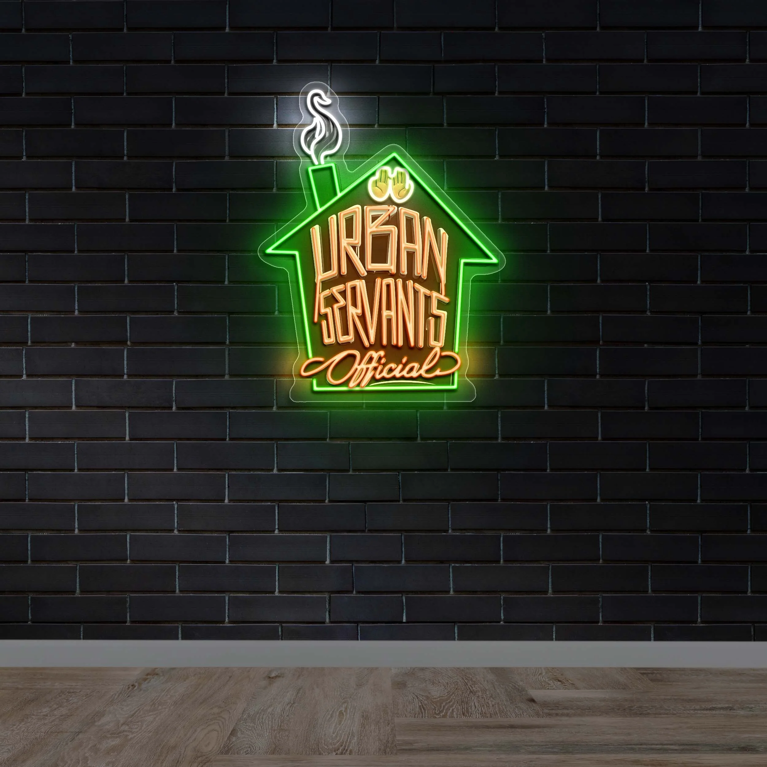 Urban Servants Official - Premium Neon Artwork