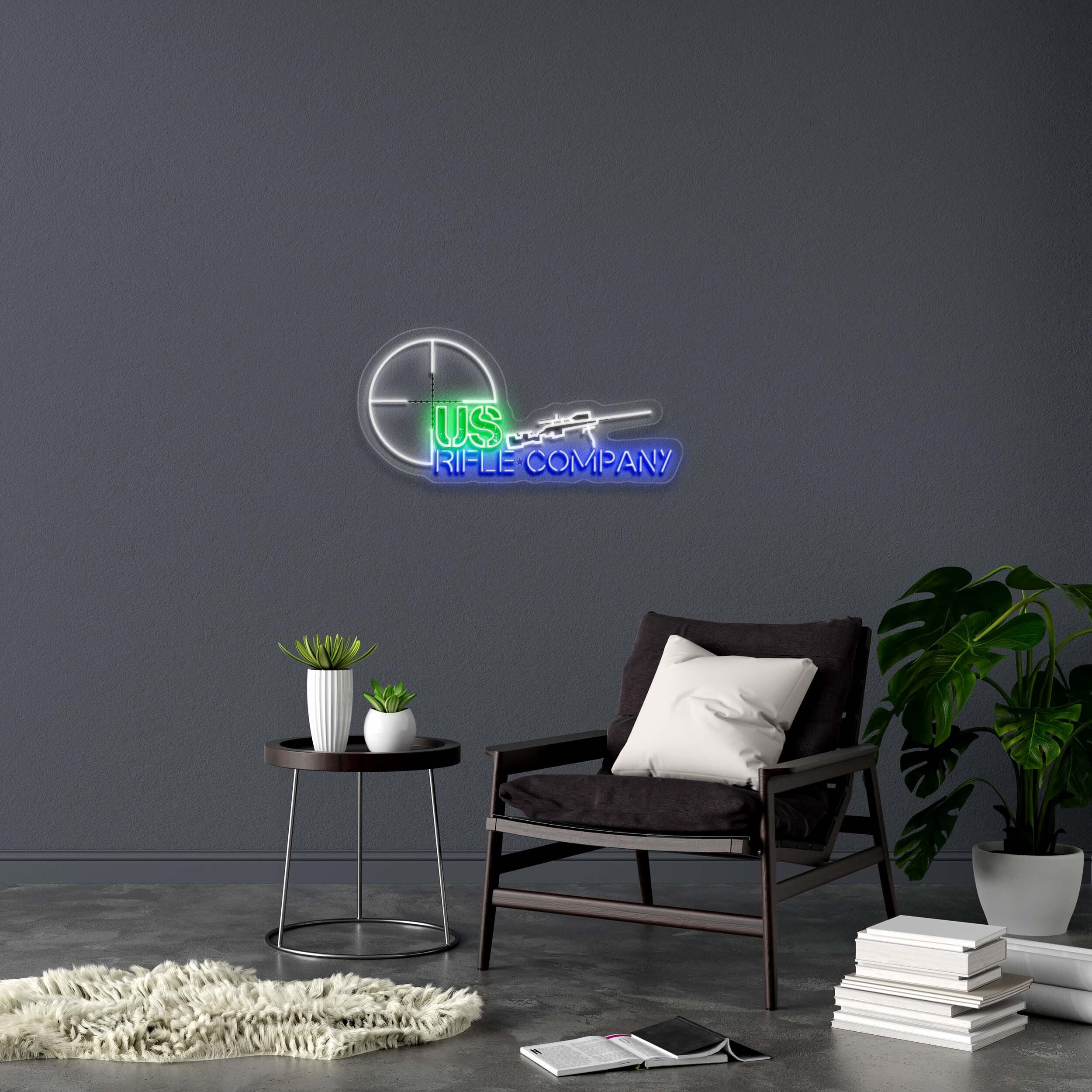 US RIFLE COMPANY - Premium Neon Artwork - Image 2