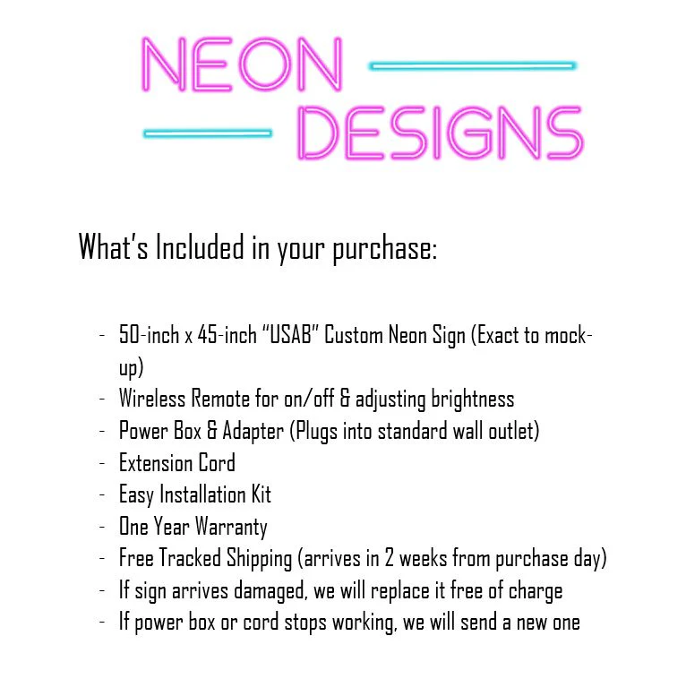 USAB - Premium Neon Artwork - Image 3
