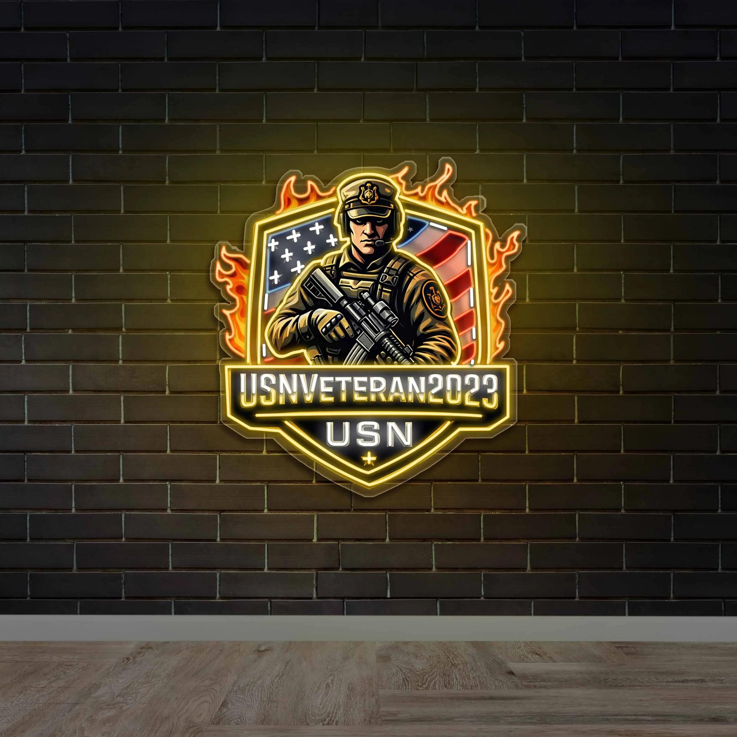USNVETERAN2023 - Premium Neon Artwork
