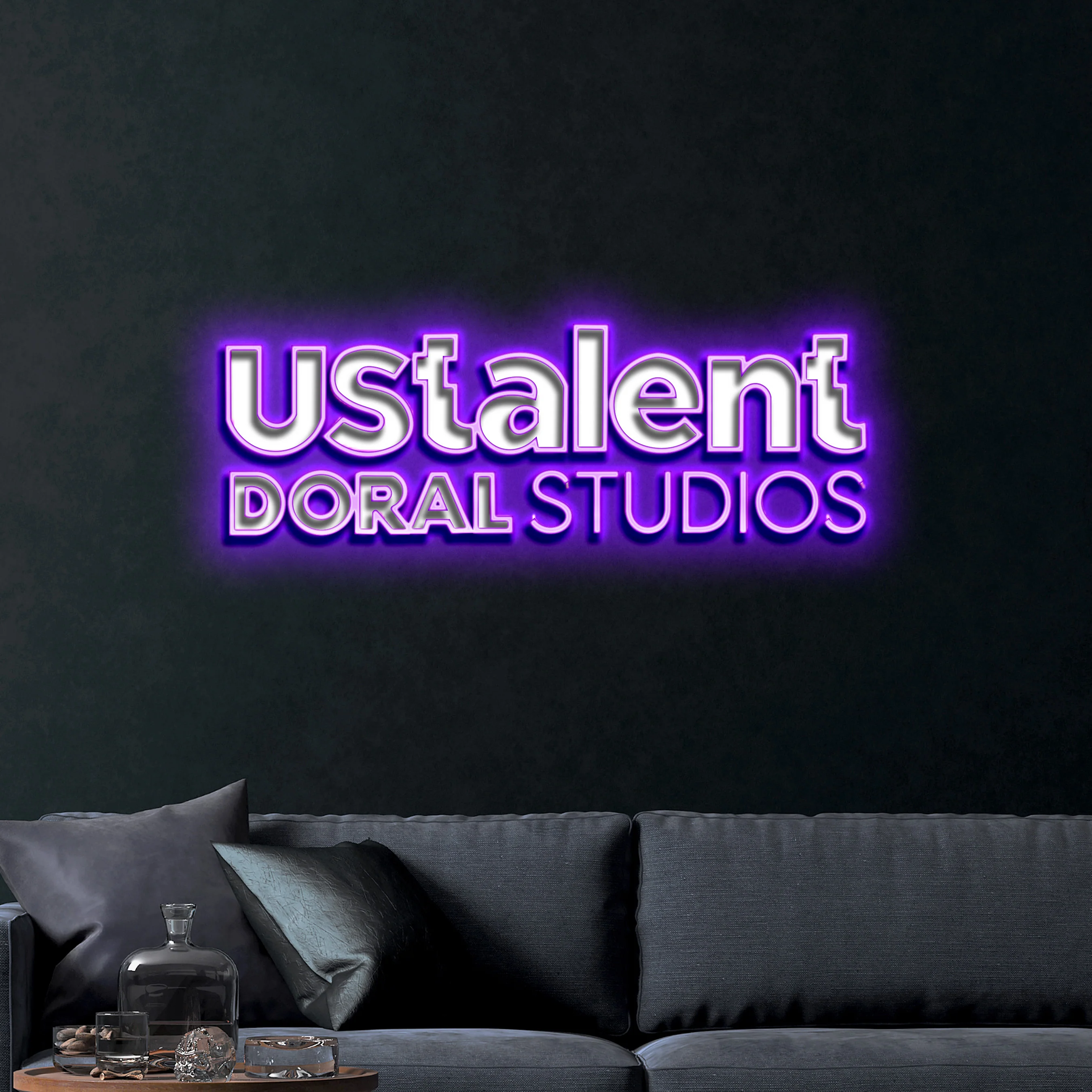 ustalent – Premium Neon Artwork